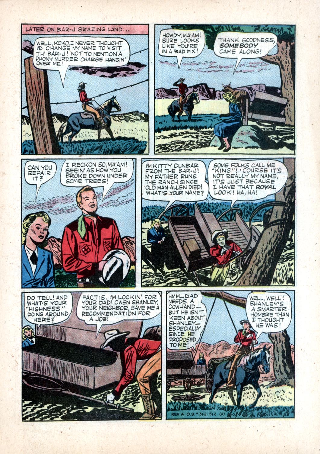 Read online Four Color Comics comic -  Issue #316 - 11