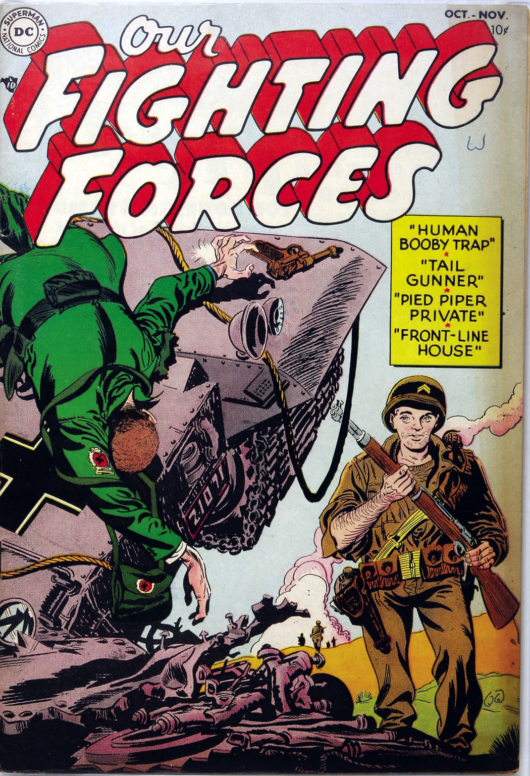 Read online Our Fighting Forces comic -  Issue #1 - 1