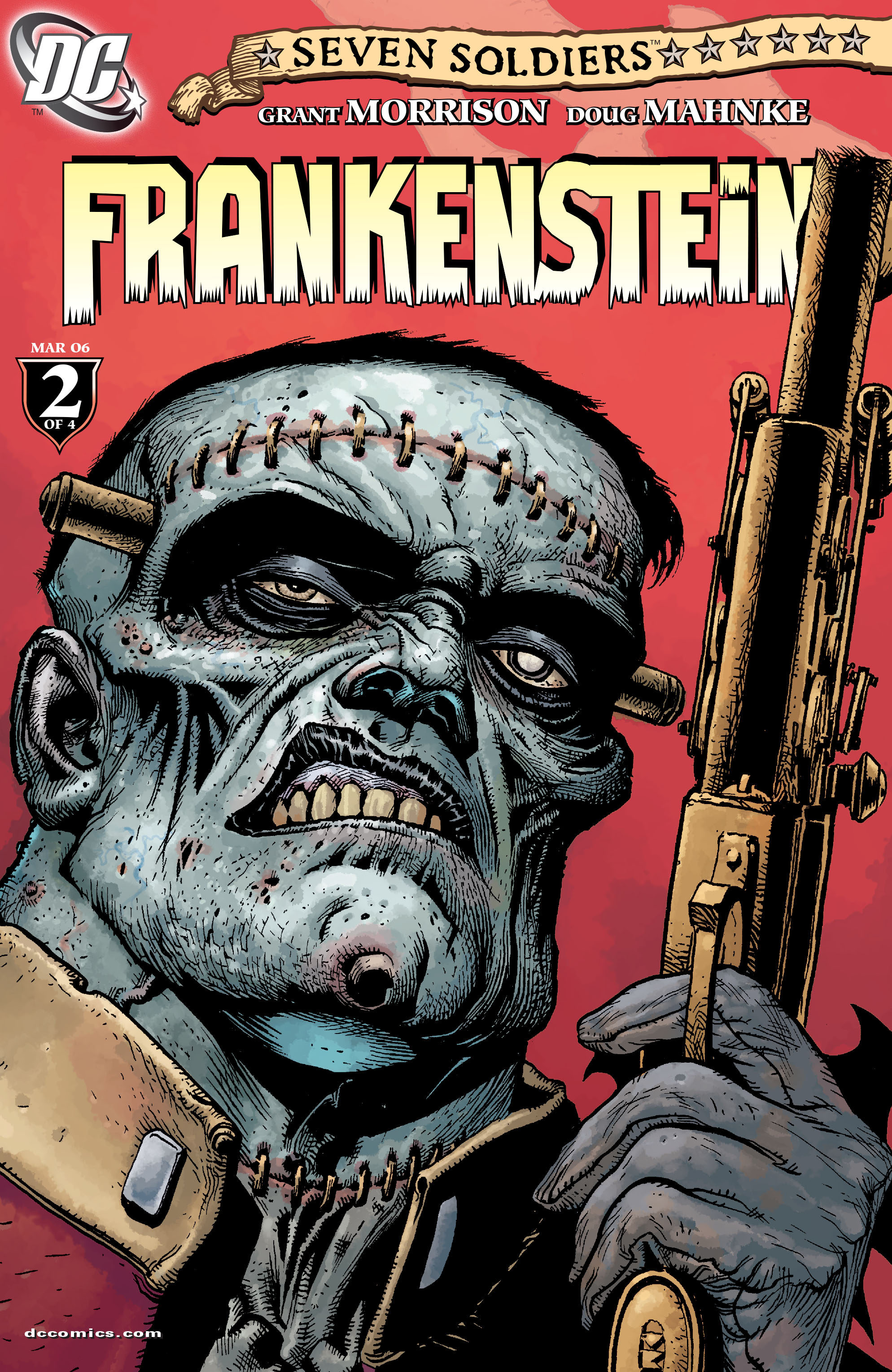 Read online Seven Soldiers: Frankenstein comic -  Issue #2 - 1