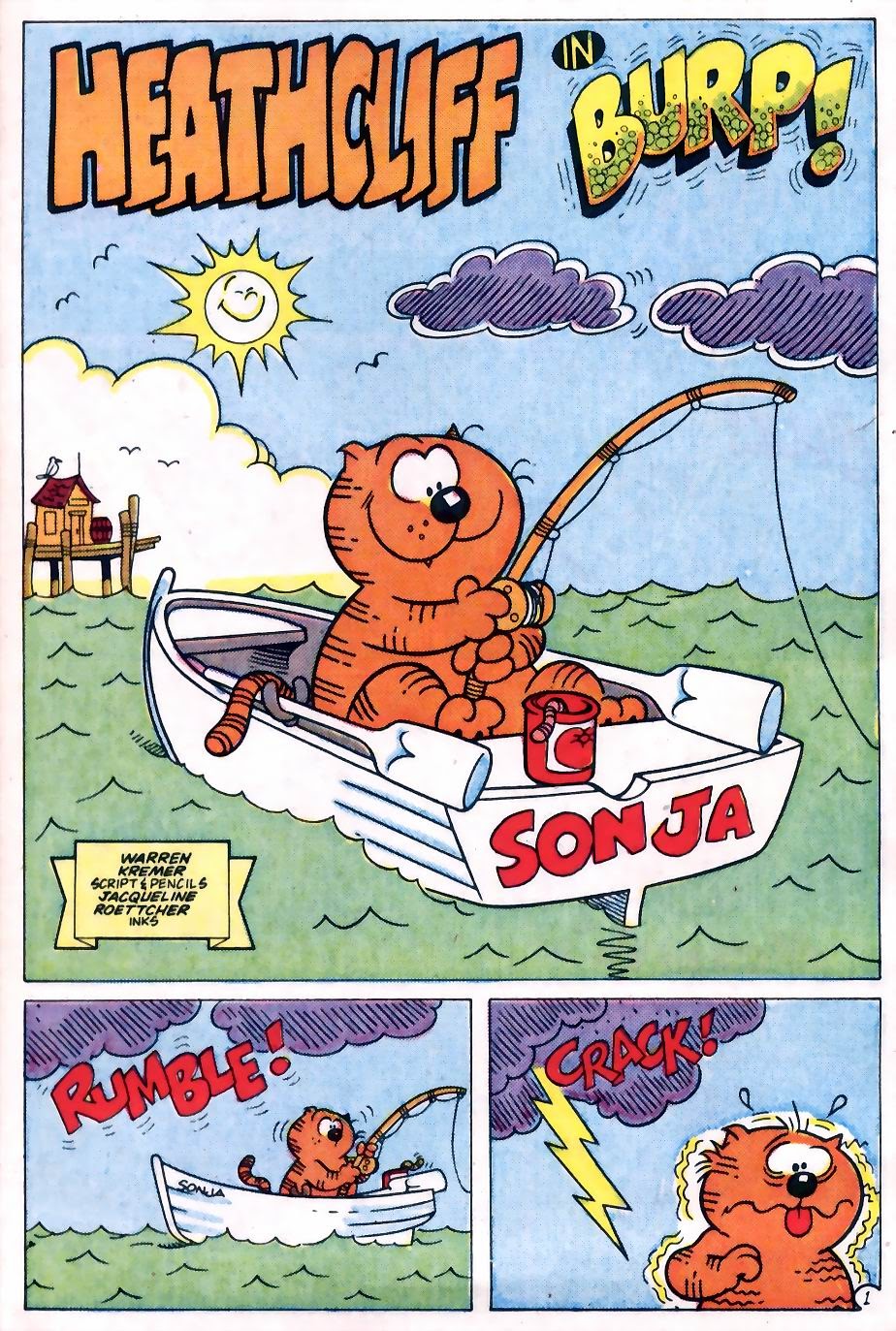 Read online Heathcliff's Funhouse comic -  Issue #1 - 16