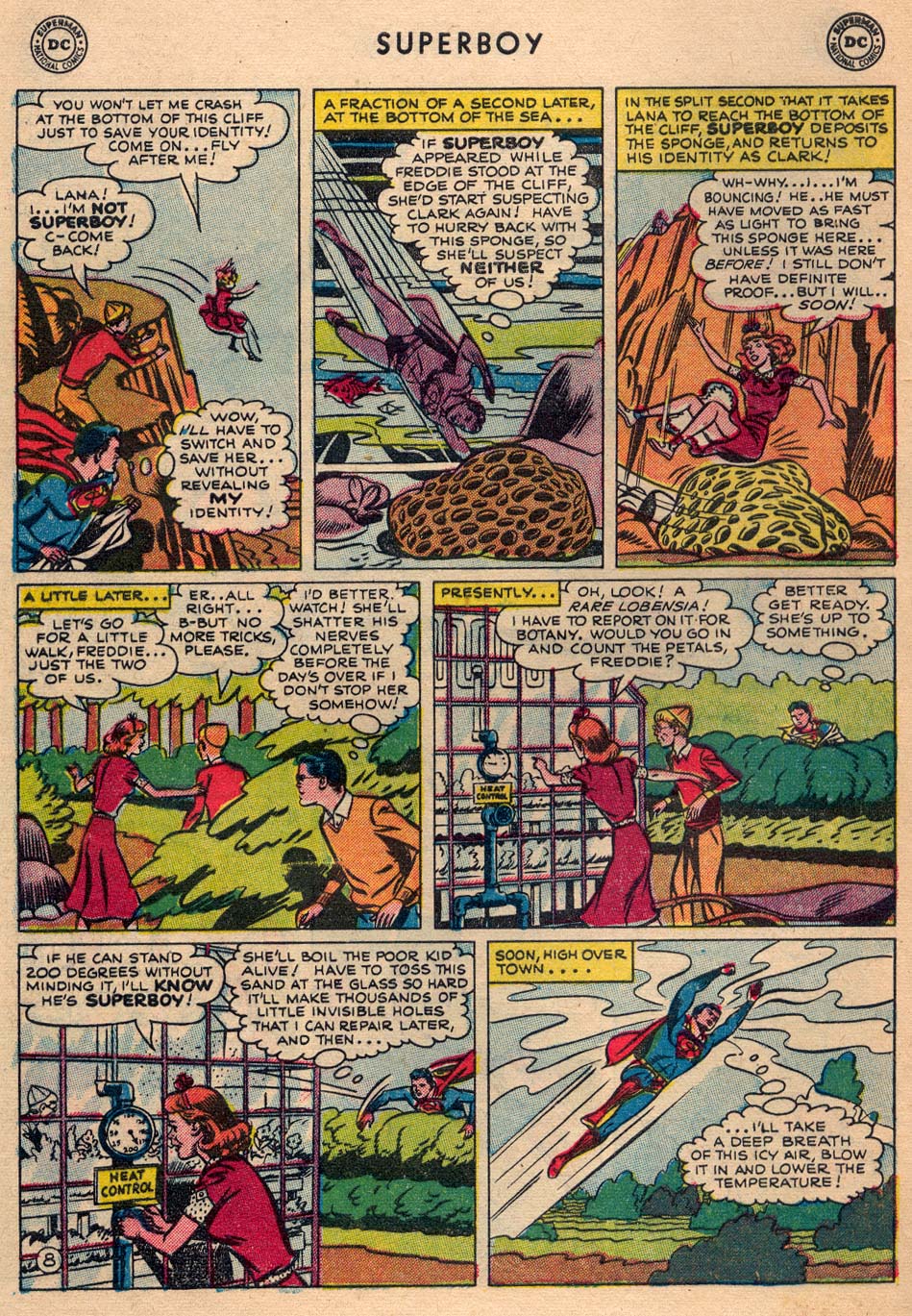 Read online Superboy (1949) comic -  Issue #22 - 36