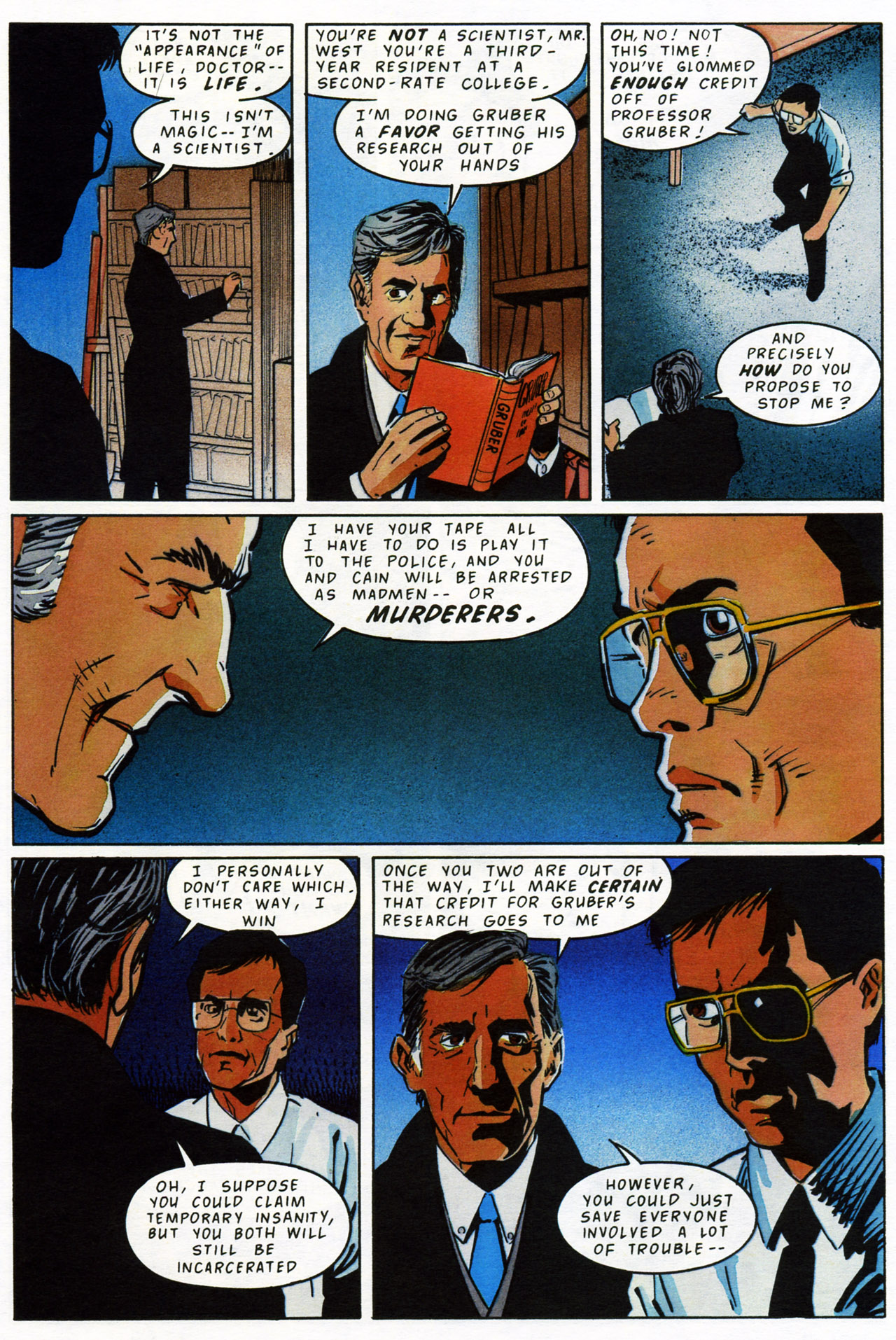 Read online Re-Animator (1991) comic -  Issue #3 - 10