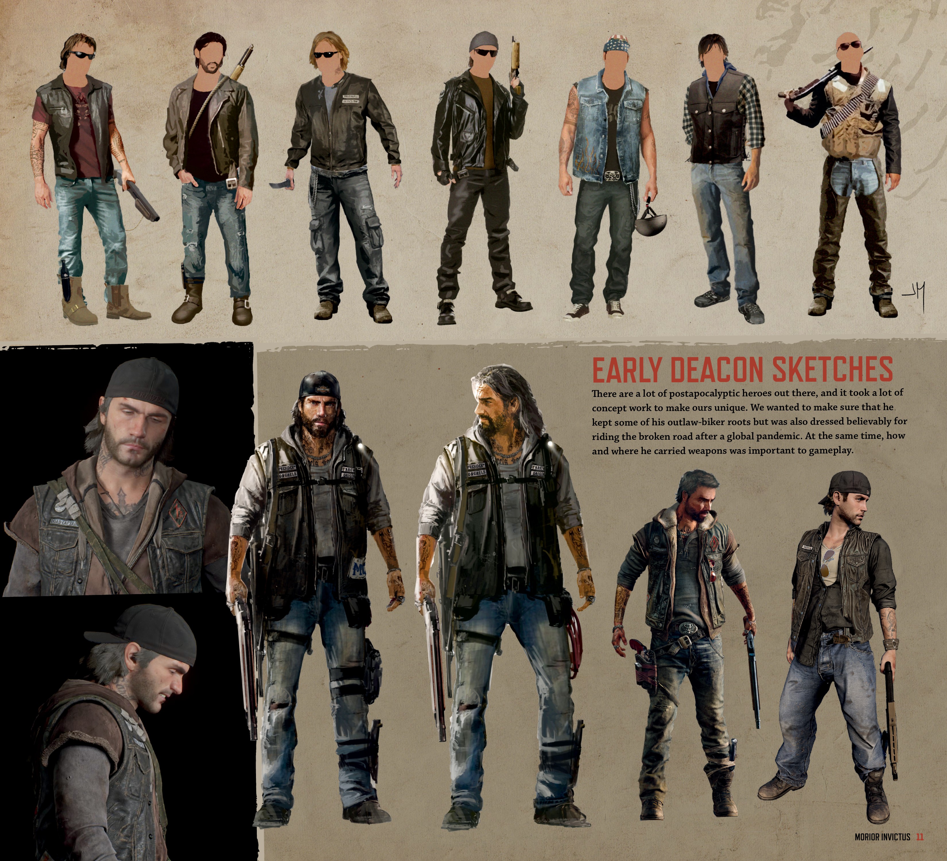 Read online The Art of Days Gone comic -  Issue # TPB (Part 1) - 13