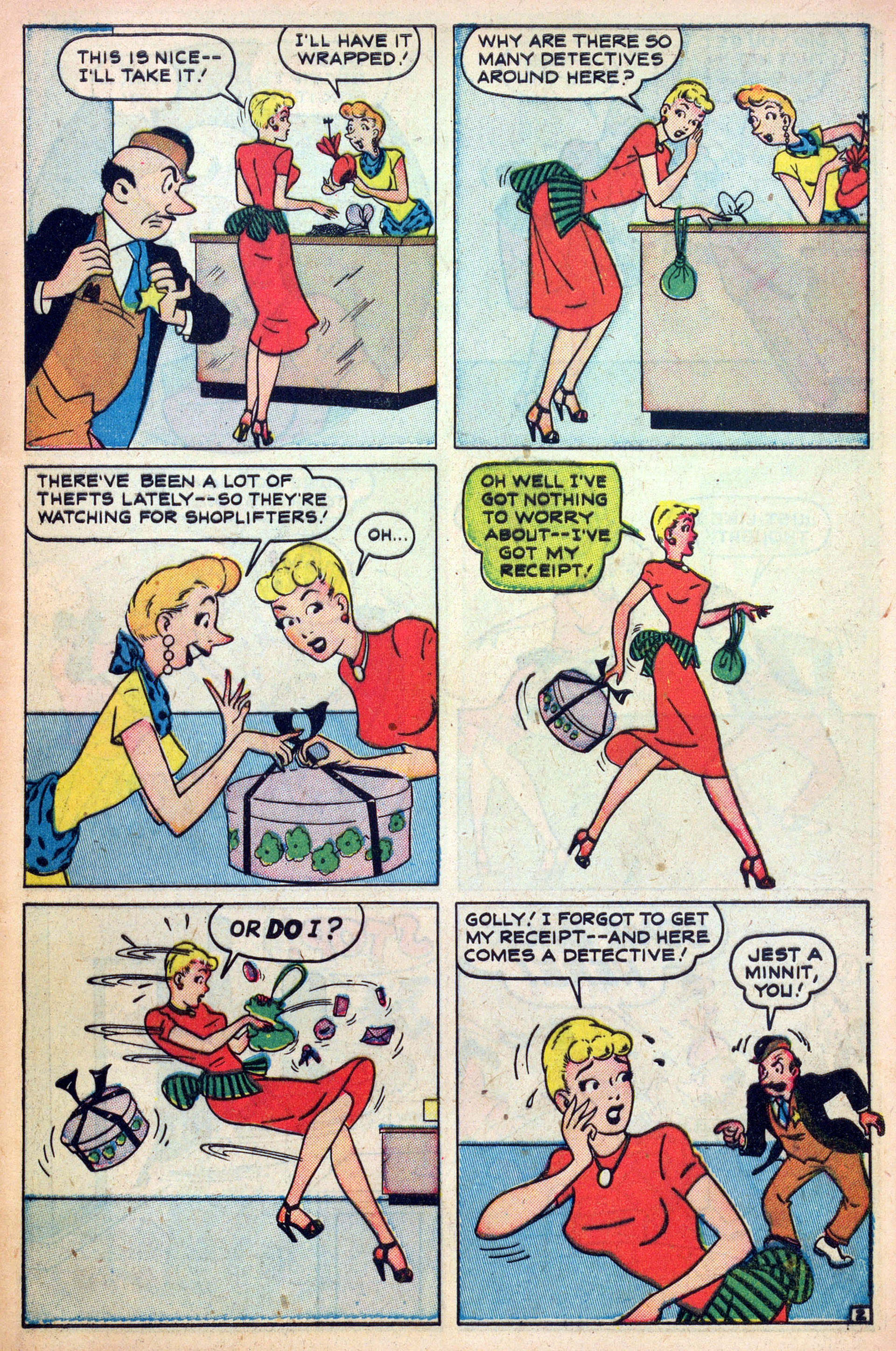 Read online Millie the Model comic -  Issue #17 - 9