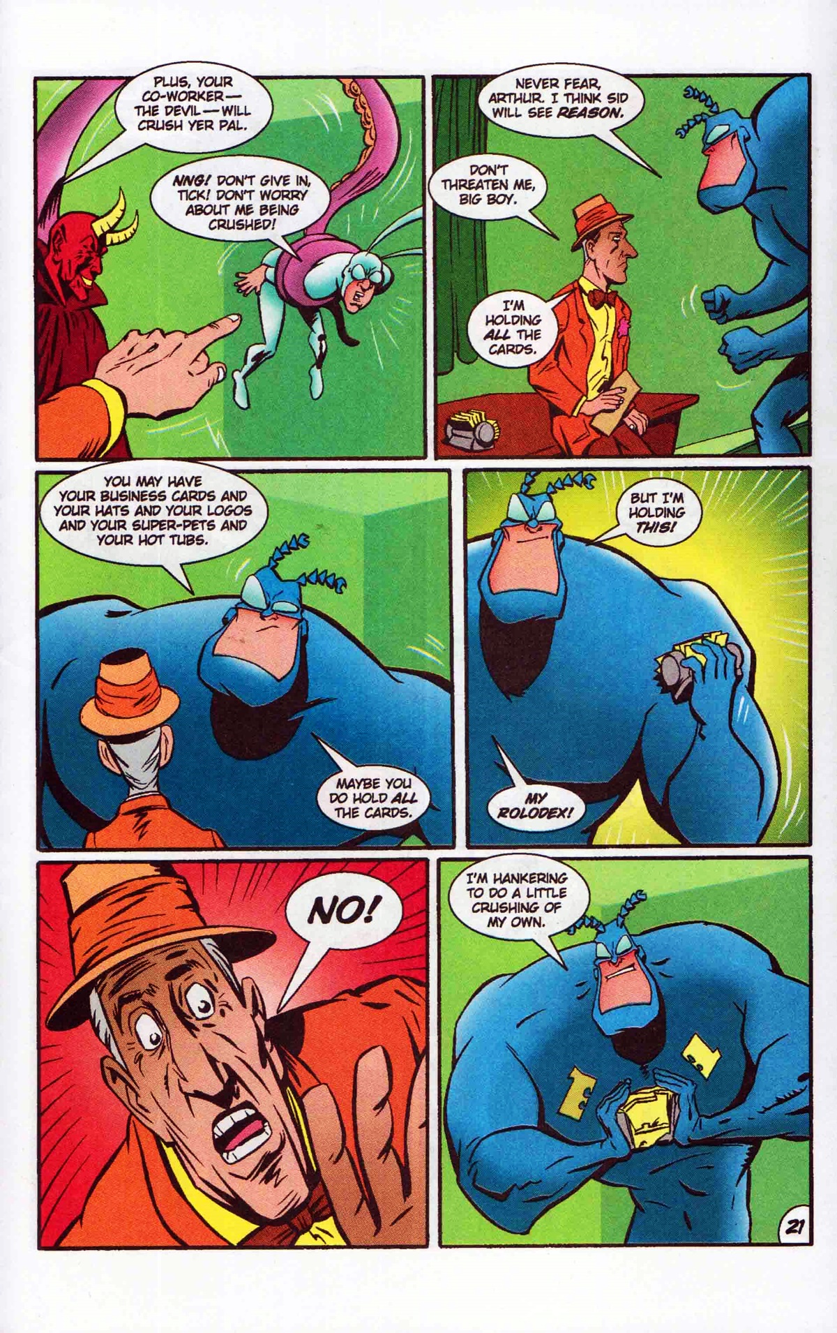 Read online The Tick: Days of Drama comic -  Issue #6 - 23