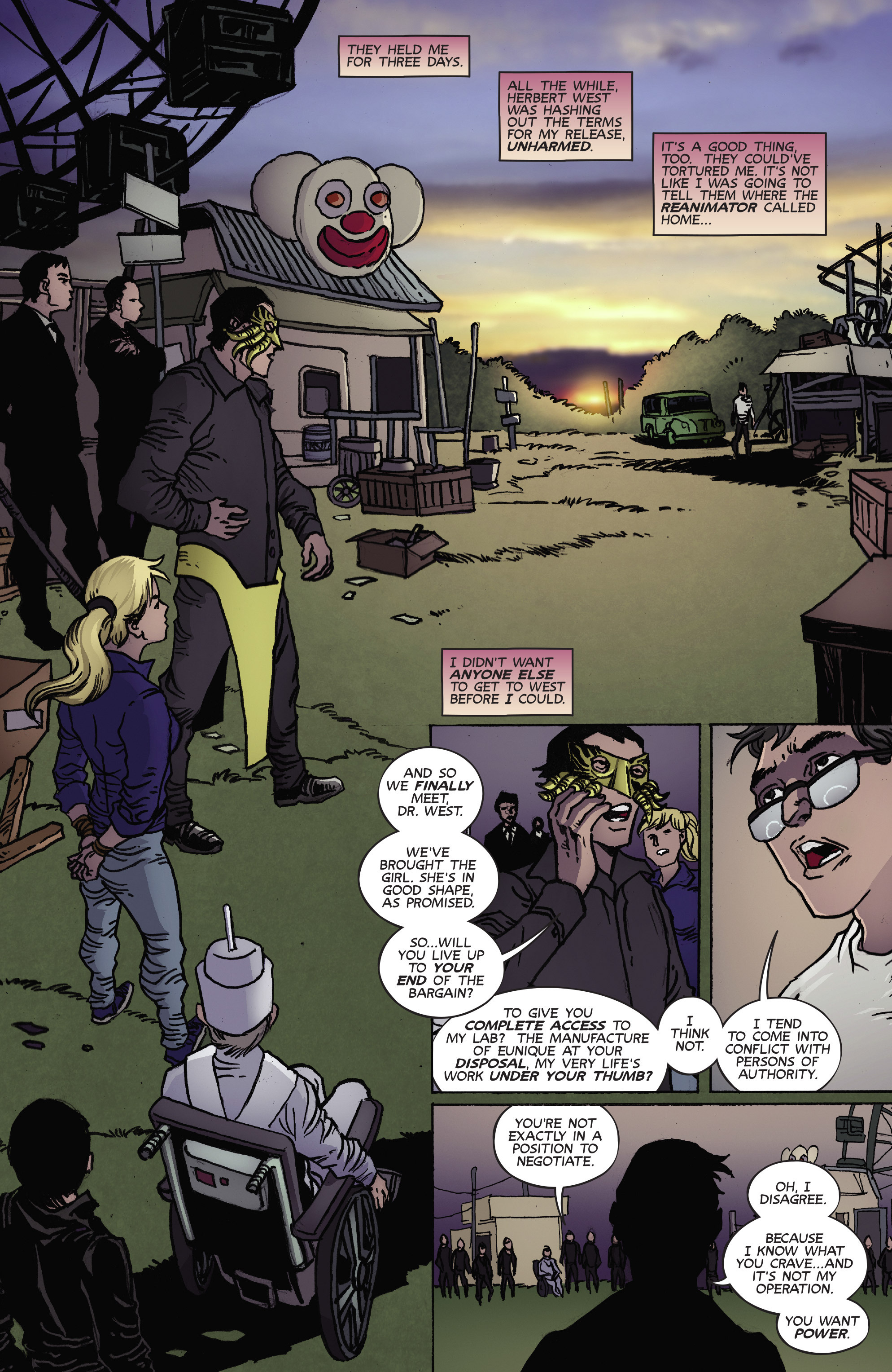Read online Reanimator comic -  Issue #3 - 4