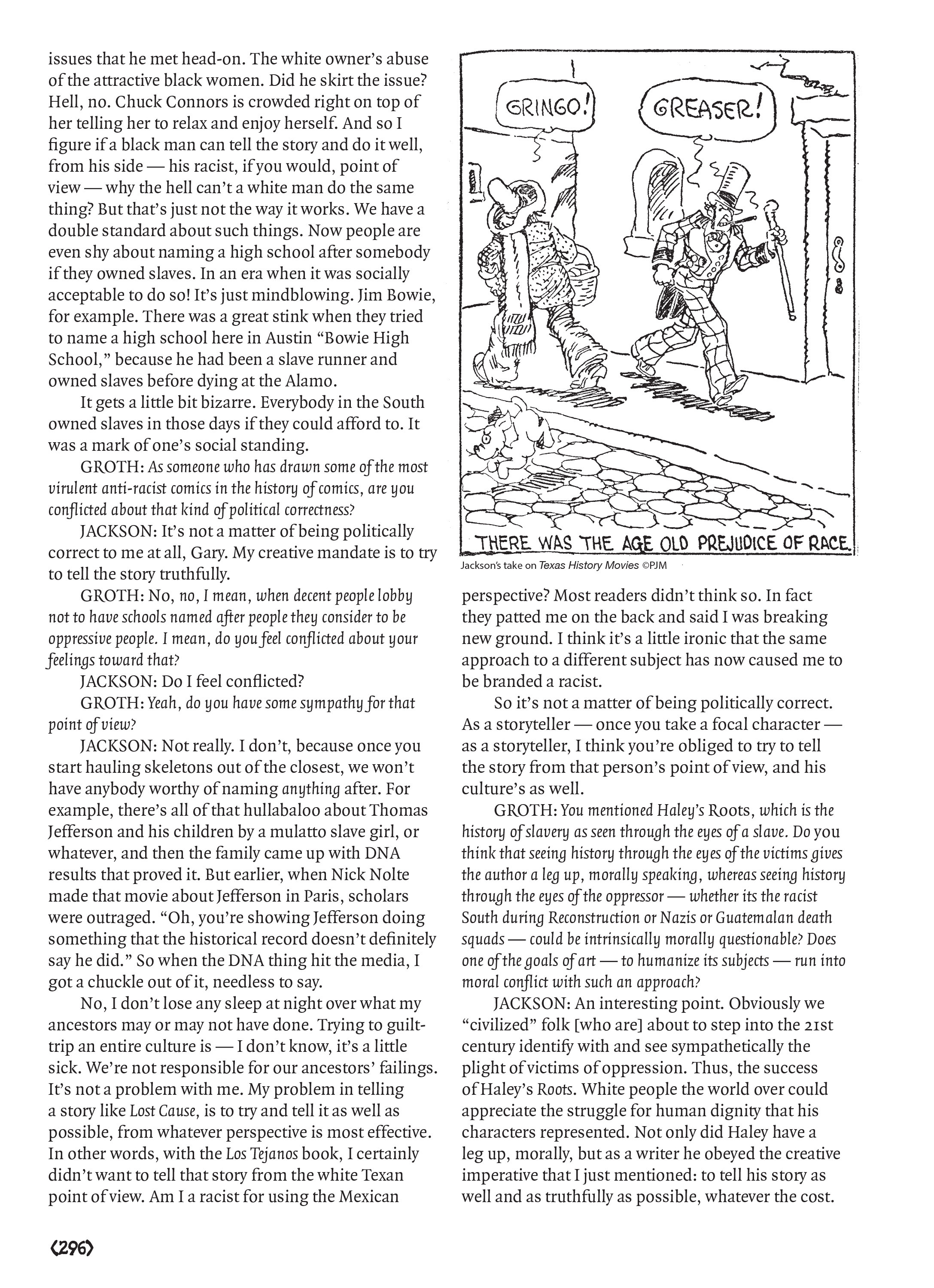 Read online Jack Jackson's American History: Los Tejanos and Lost Cause comic -  Issue # TPB (Part 3) - 93