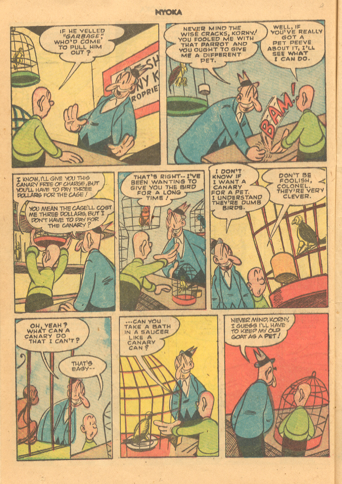 Read online Nyoka the Jungle Girl (1945) comic -  Issue #27 - 22
