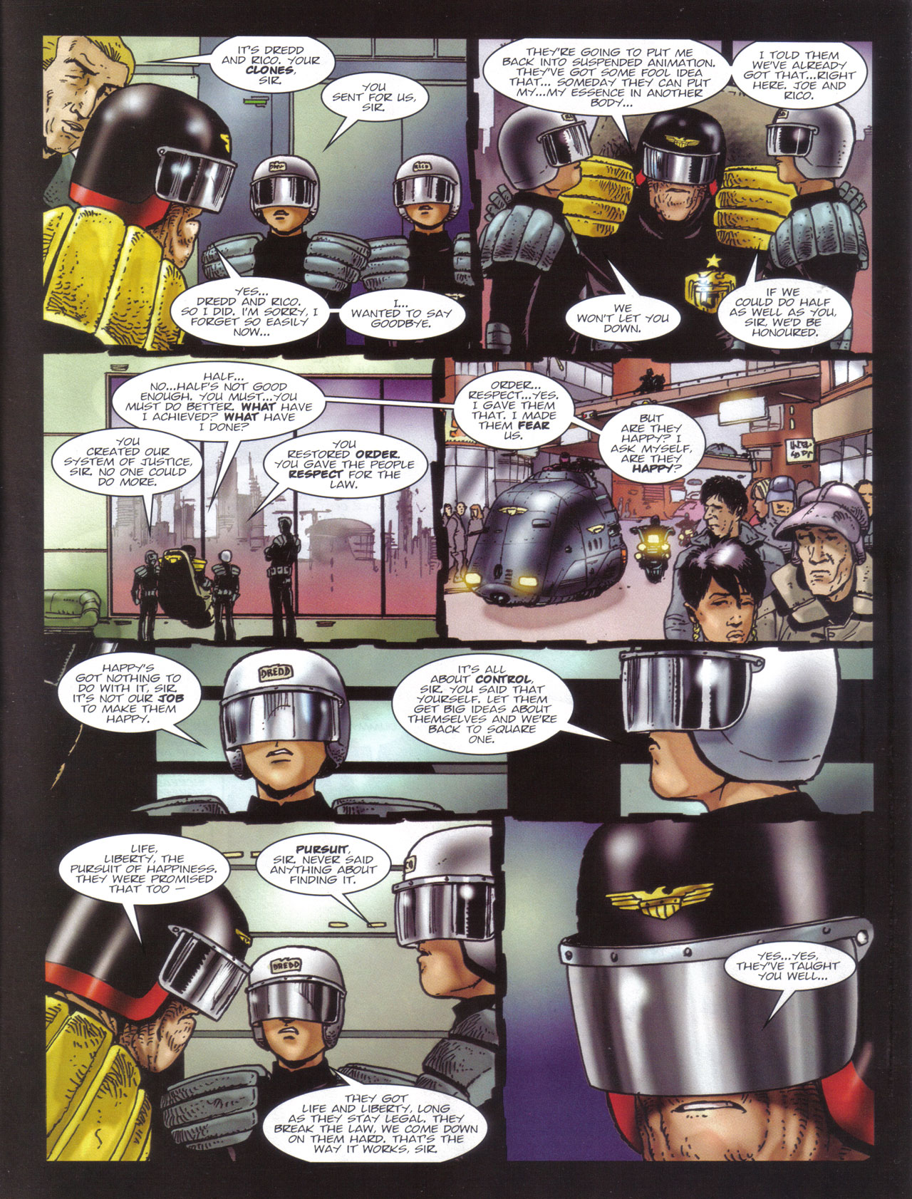 Read online Judge Dredd Origins comic -  Issue # TPB - 111