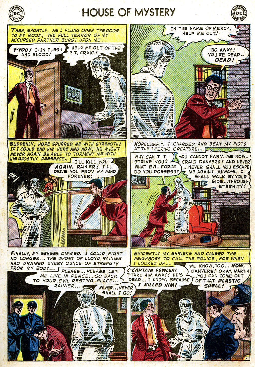 Read online House of Mystery (1951) comic -  Issue #8 - 17