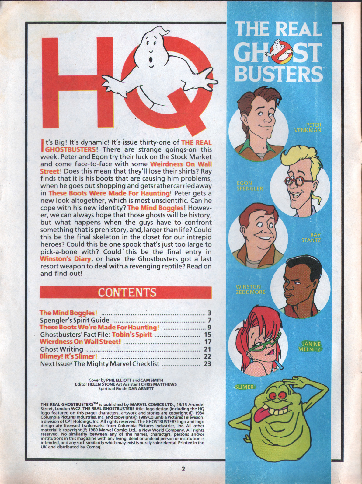 Read online The Real Ghostbusters comic -  Issue #31 - 2