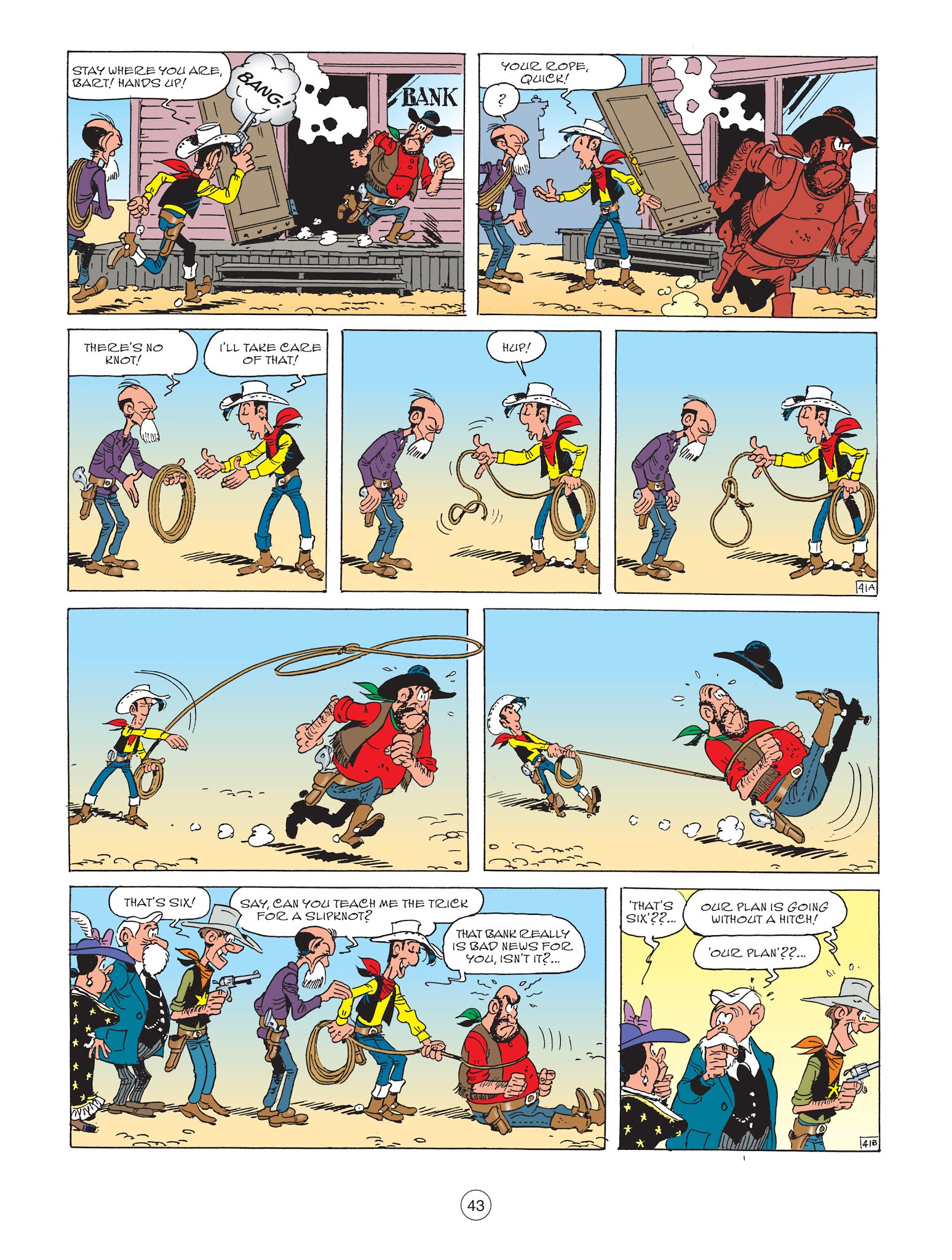 Read online A Lucky Luke Adventure comic -  Issue #67 - 44