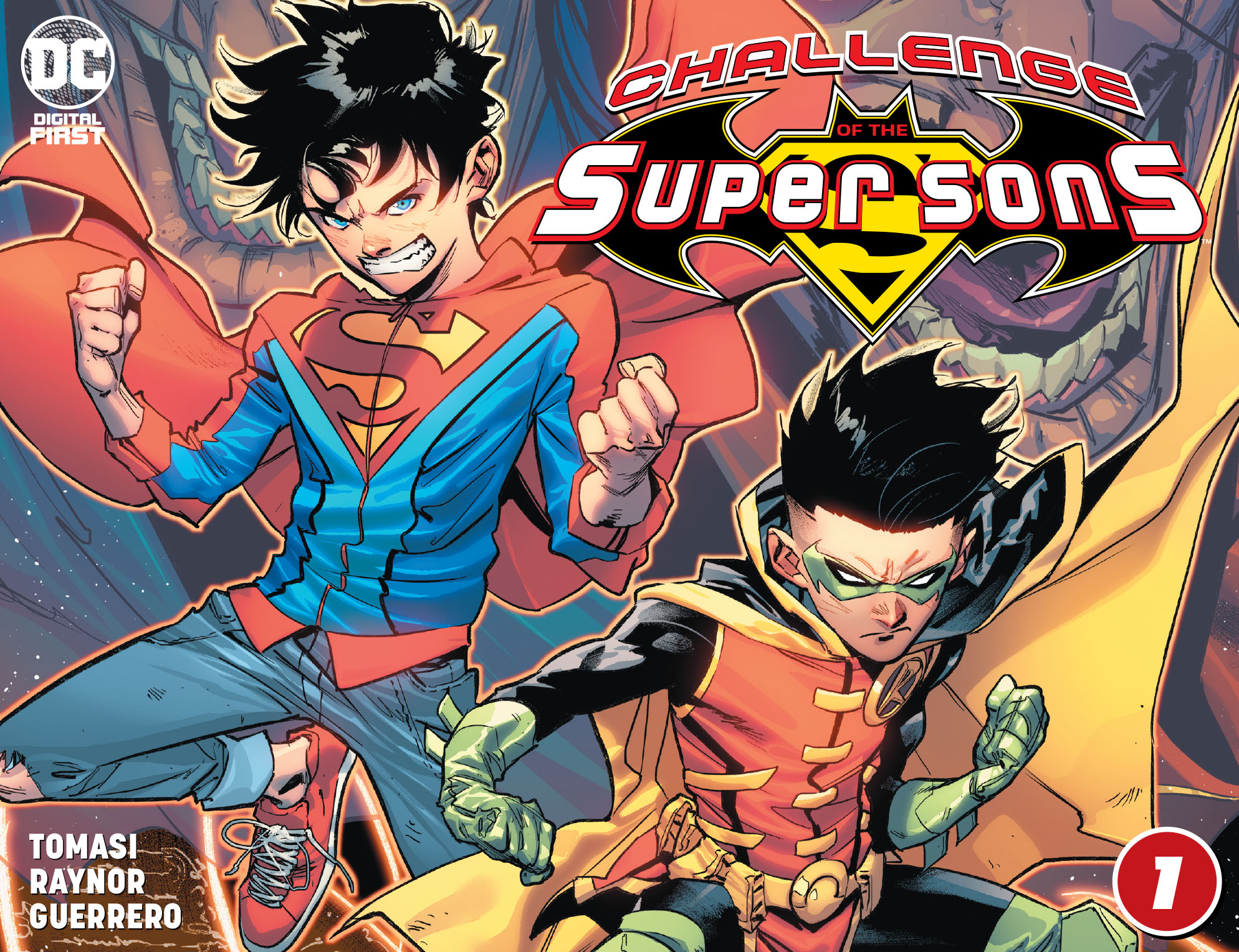 Read online Challenge of the Super Sons comic -  Issue #1 - 1