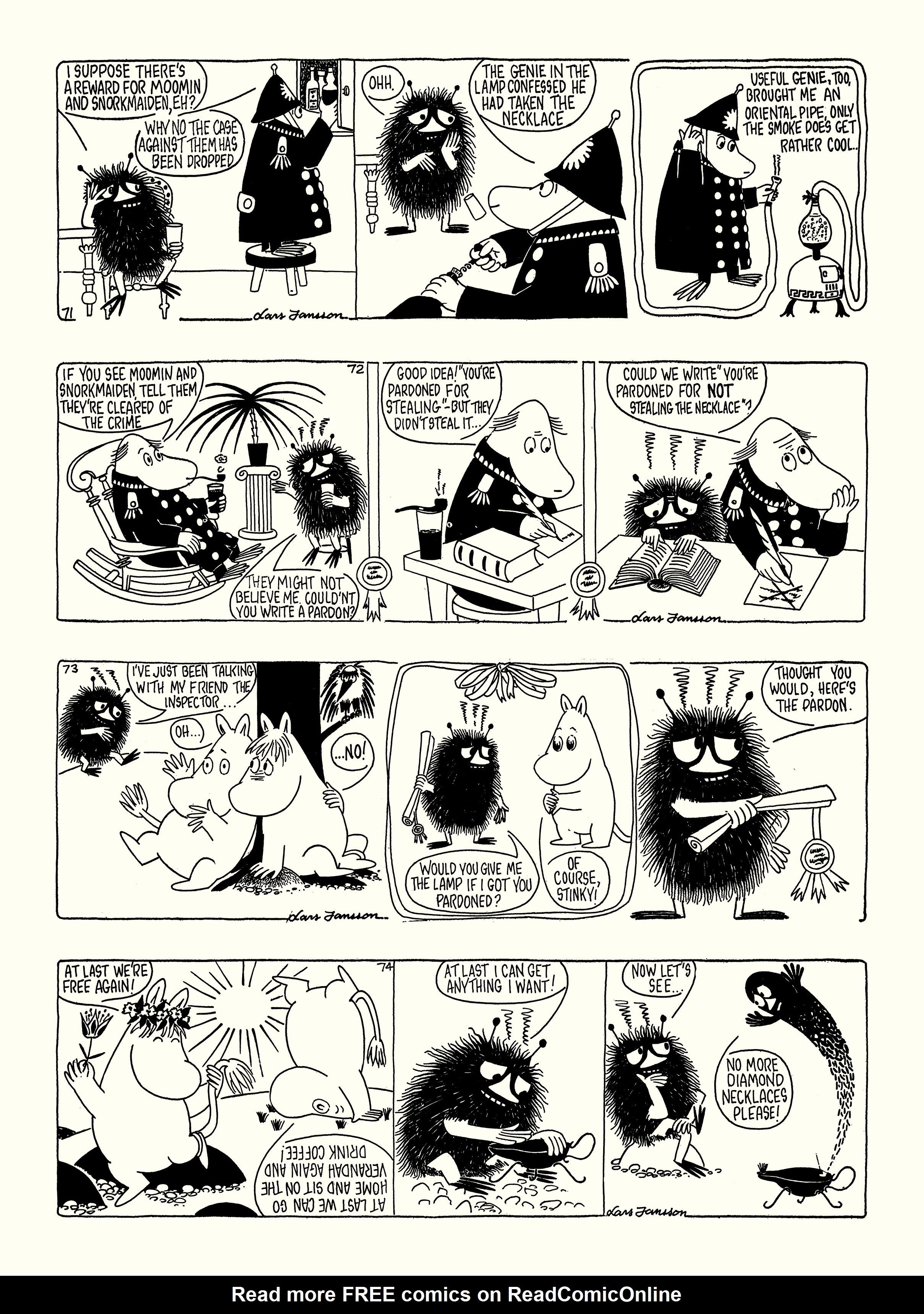 Read online Moomin: The Complete Lars Jansson Comic Strip comic -  Issue # TPB 6 - 24
