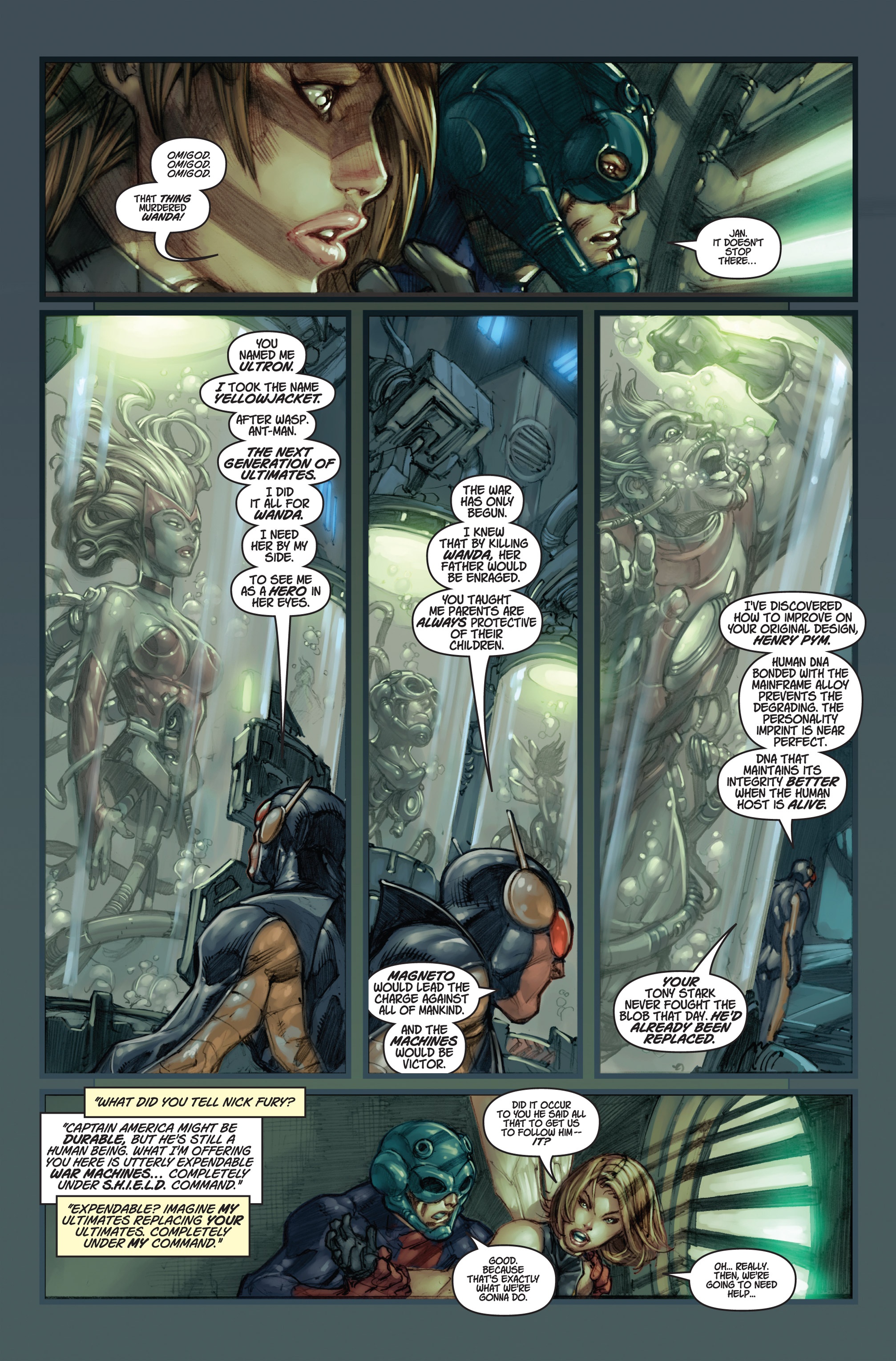Read online Ultimates 3 comic -  Issue #5 - 7