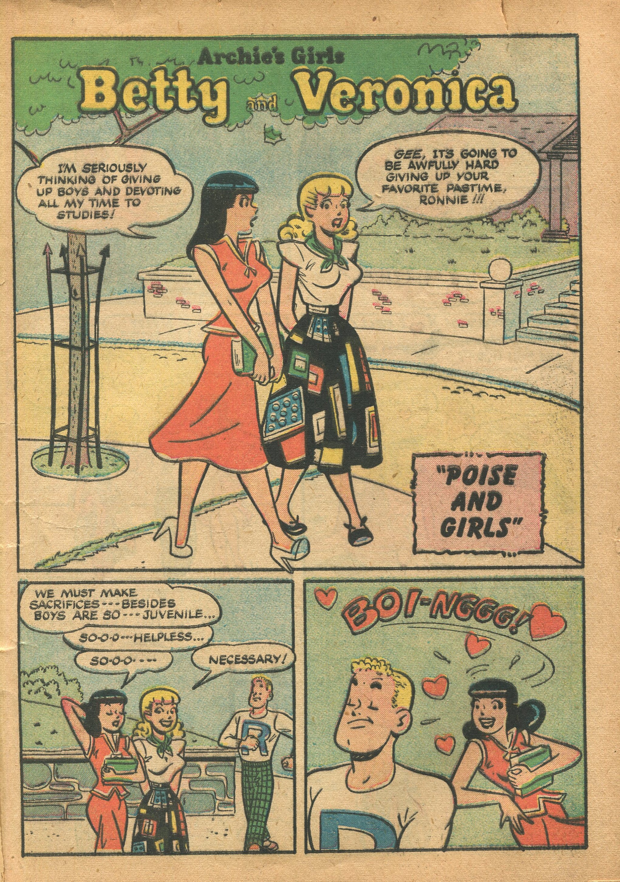 Read online Archie's Girls Betty and Veronica comic -  Issue #6 - 9