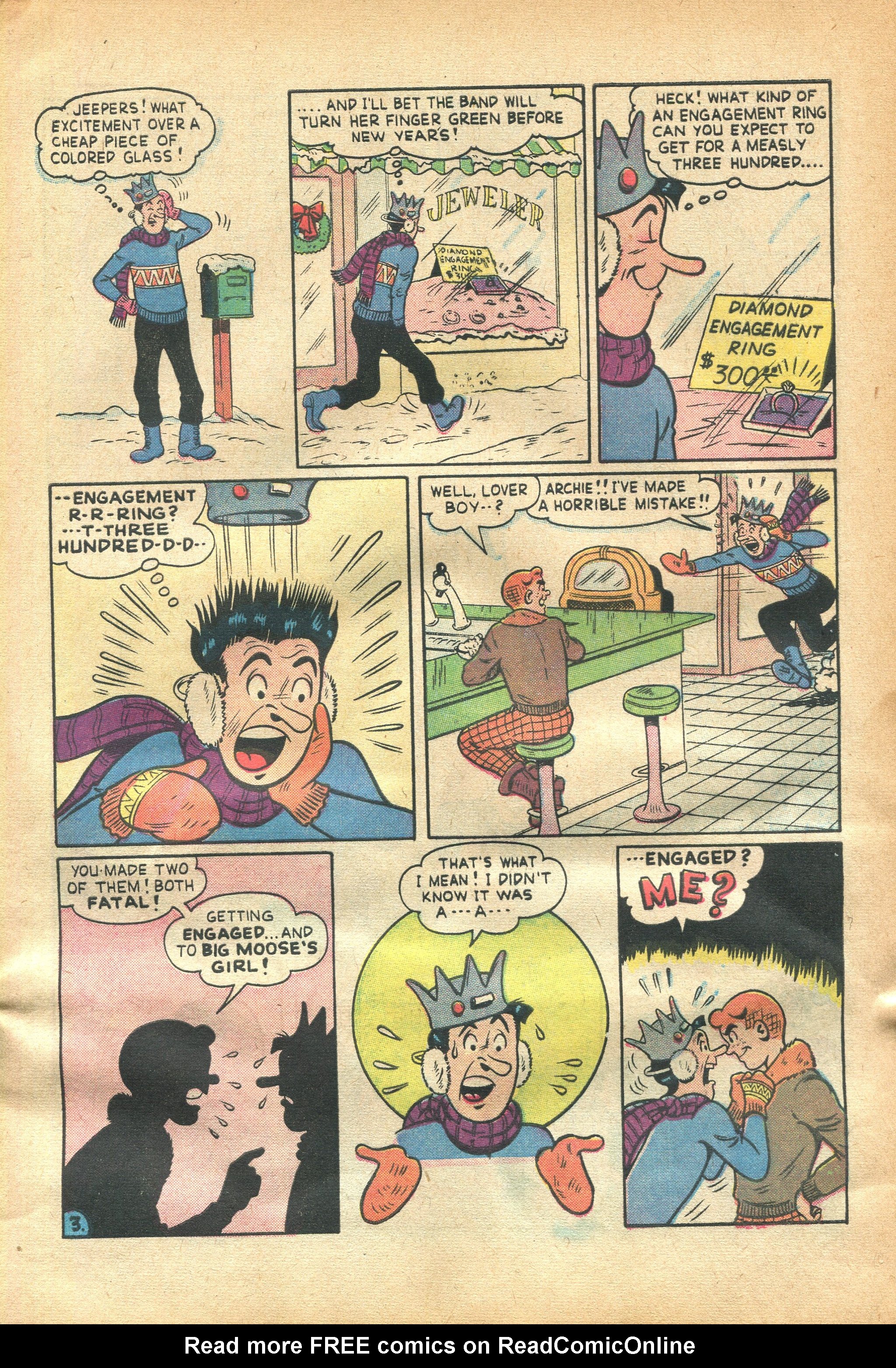 Read online Archie's Pal Jughead comic -  Issue #34 - 5