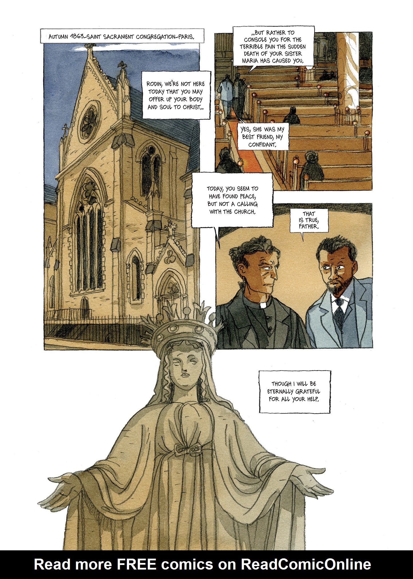 Read online Rodin: Fugit Amor, An Intimate Portrait comic -  Issue # TPB - 13