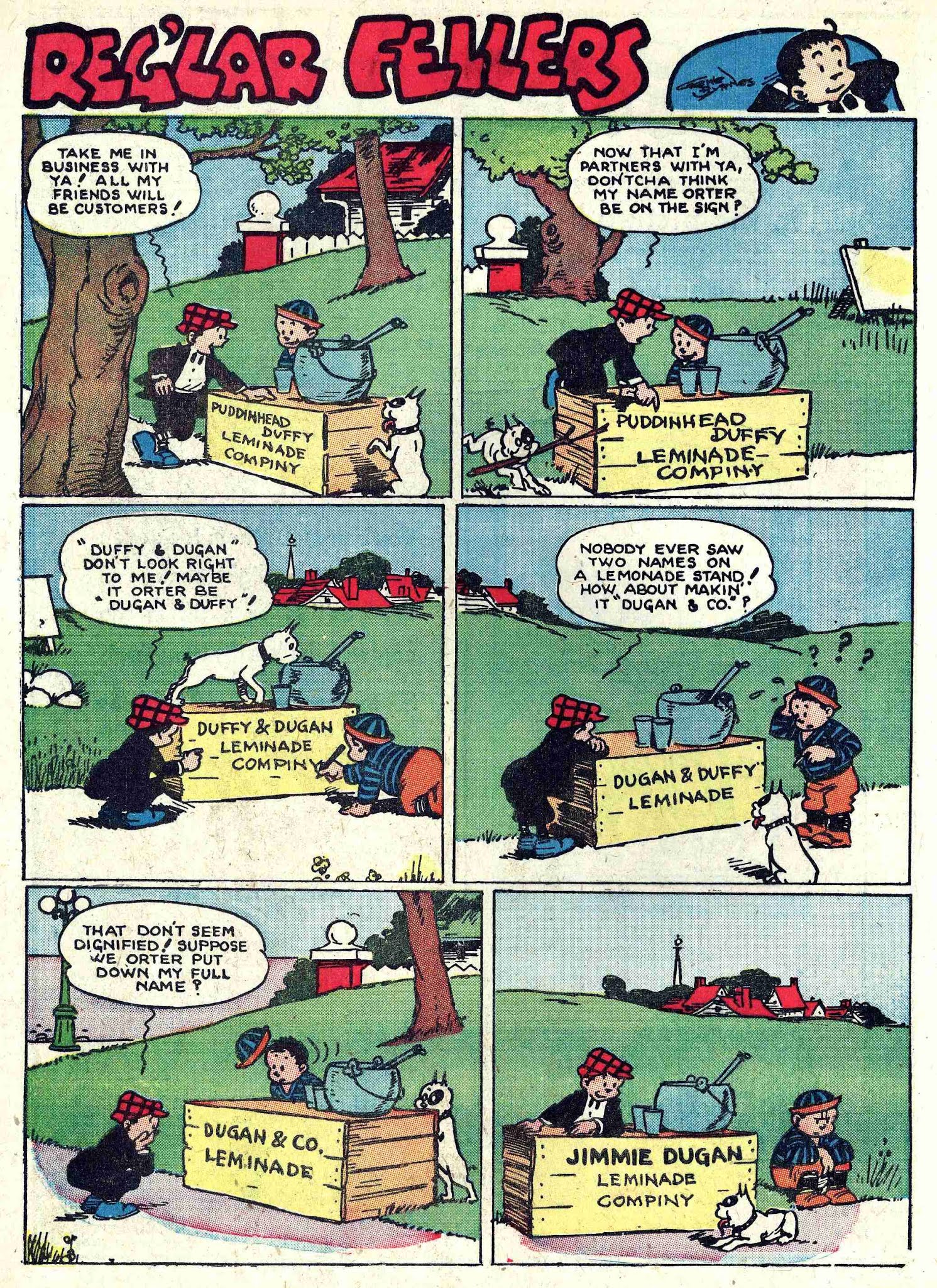 Read online Reg'lar Fellers Heroic Comics comic -  Issue #8 - 44