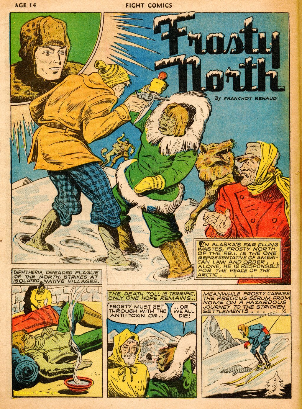 Read online Fight Comics comic -  Issue #15 - 15