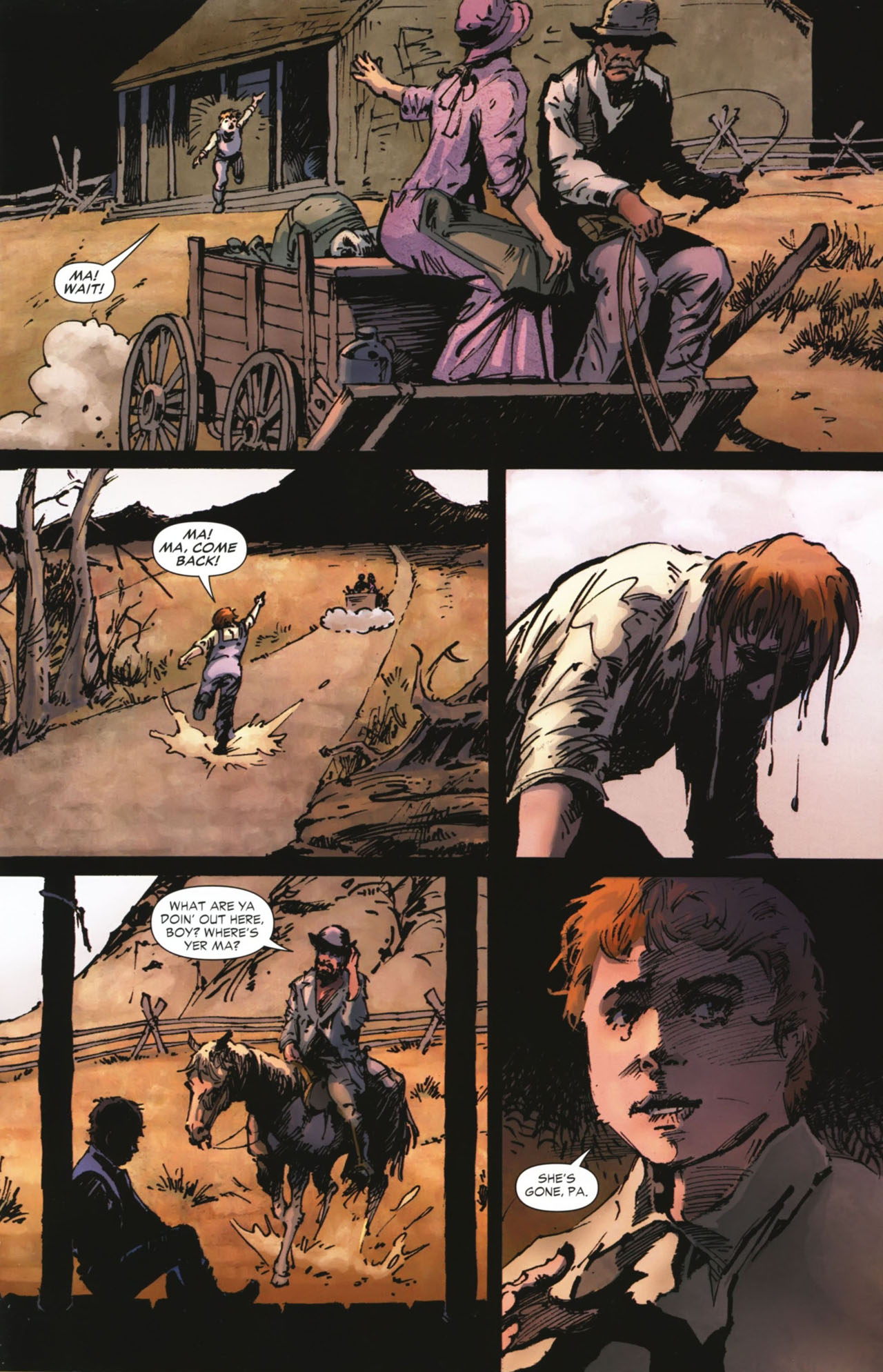 Read online Jonah Hex: No Way Back comic -  Issue # TPB - 17