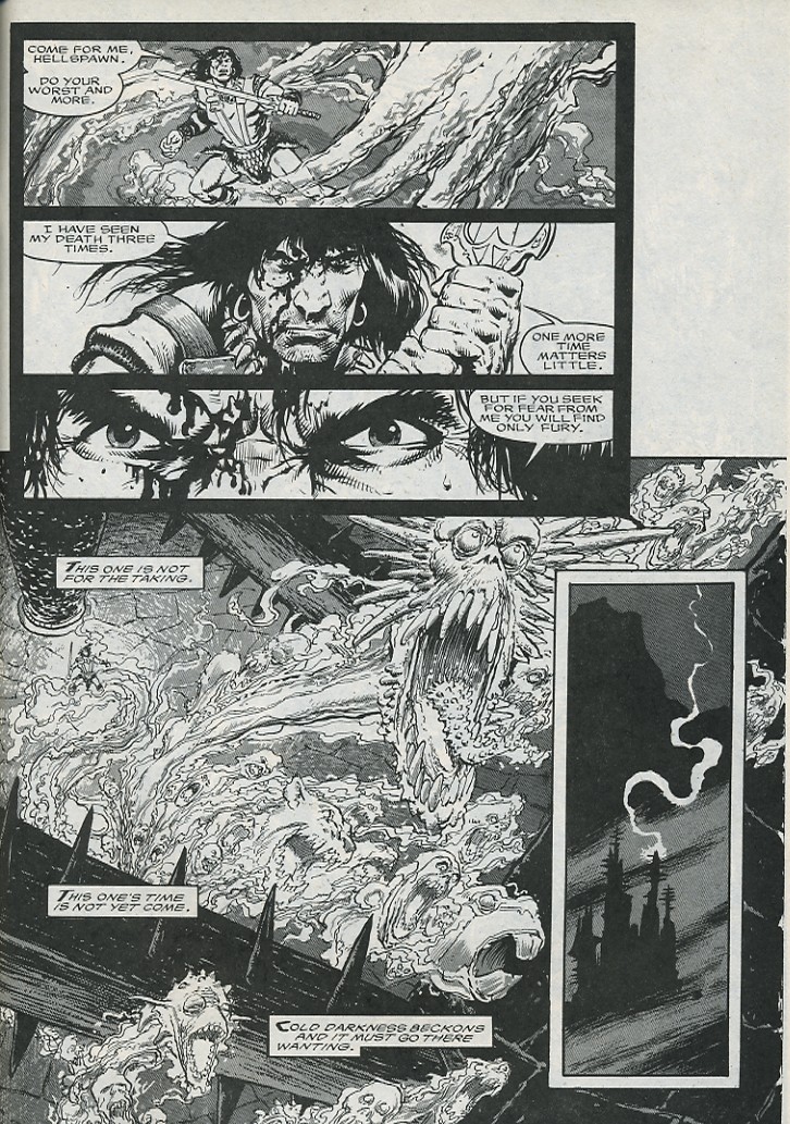 Read online The Savage Sword Of Conan comic -  Issue #176 - 57