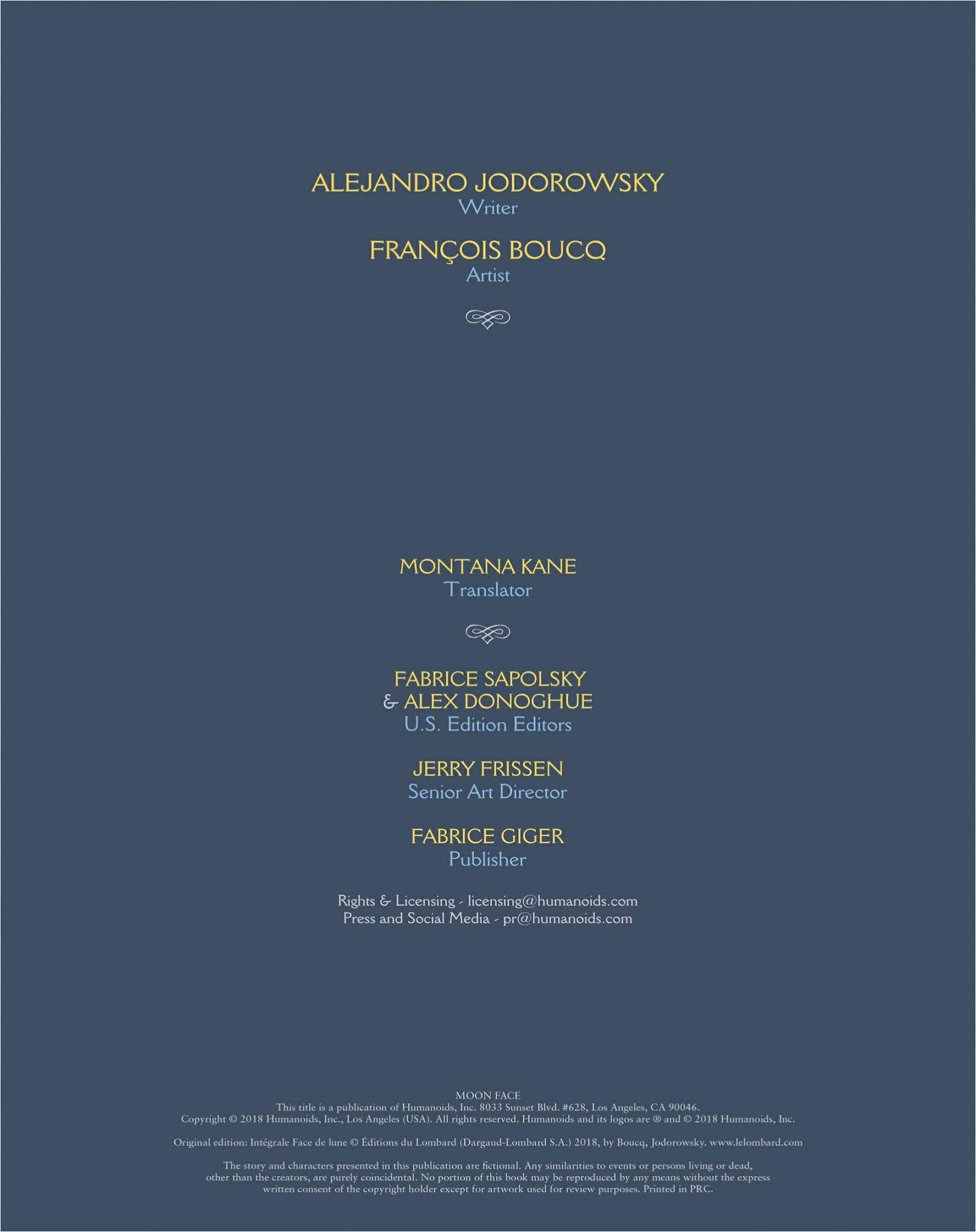 Read online Moon Face comic -  Issue #2 - 3