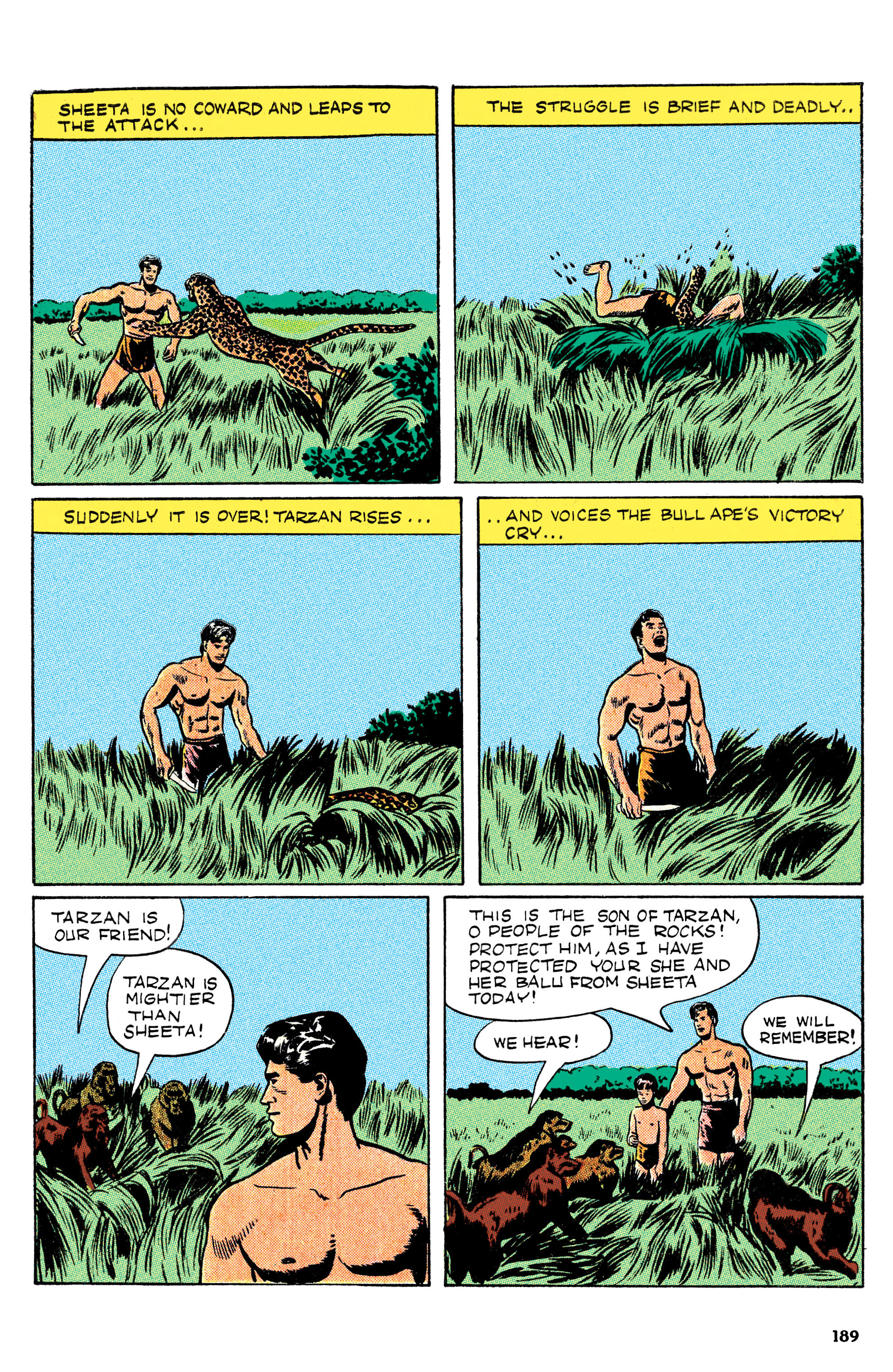 Read online Edgar Rice Burroughs Tarzan: The Jesse Marsh Years Omnibus comic -  Issue # TPB (Part 2) - 91