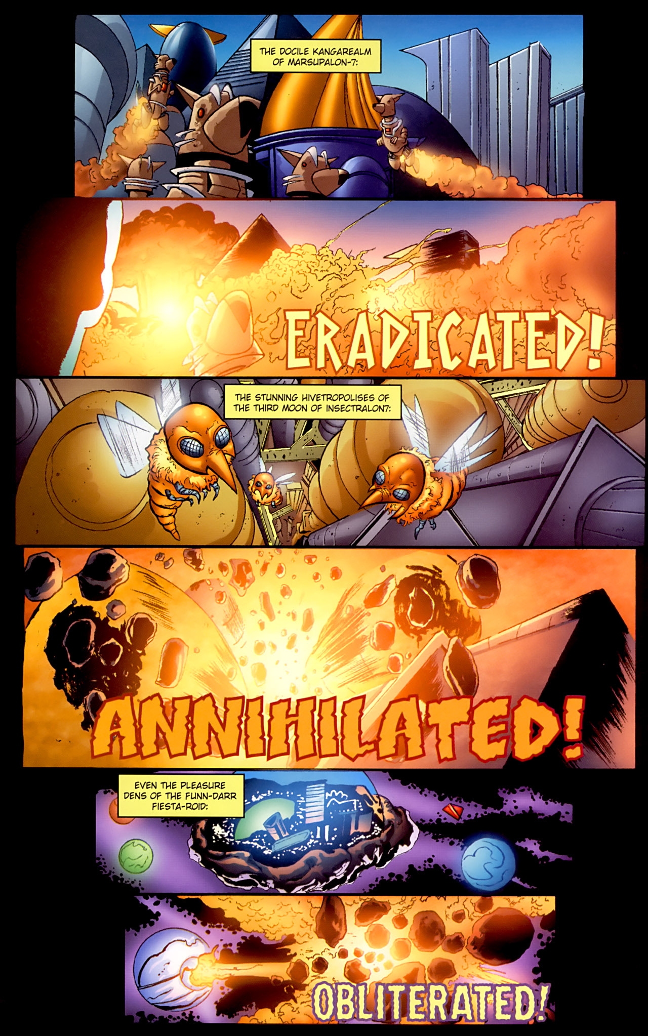 Read online Stephen Colbert's Tek Jansen comic -  Issue #2 - 4