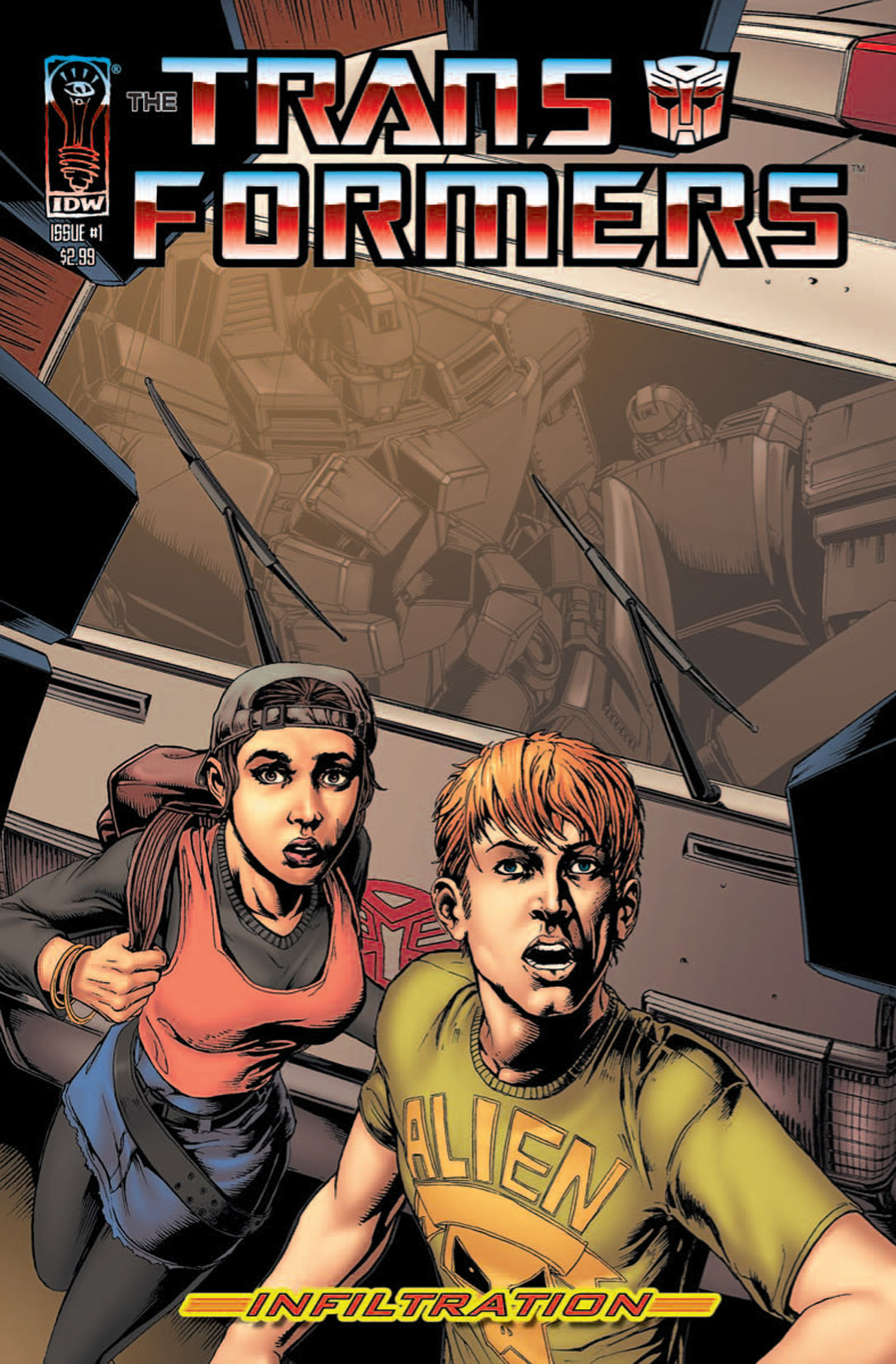Read online The Transformers: Infiltration comic -  Issue #1 - 2