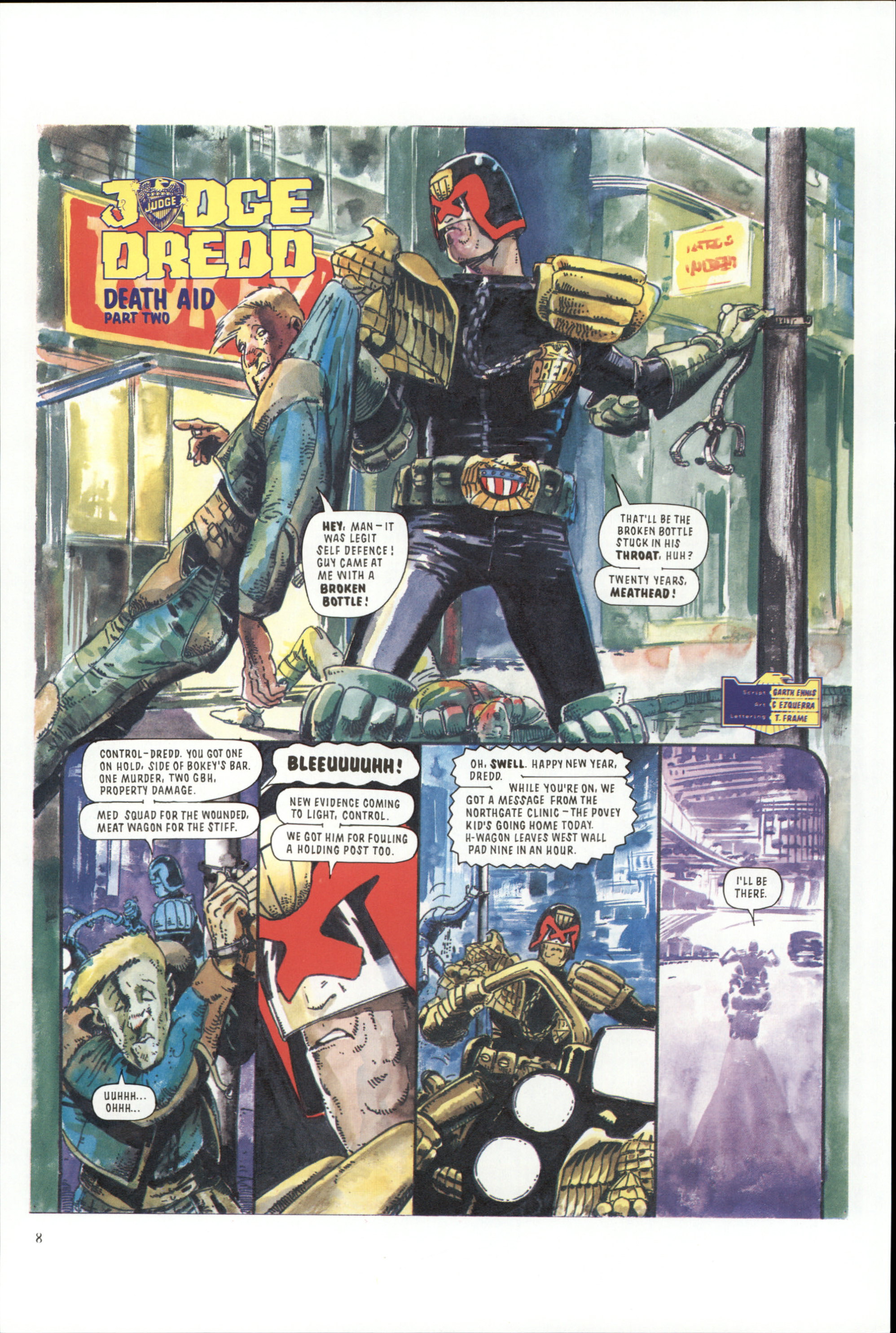 Read online Dredd Rules! comic -  Issue #19 - 10