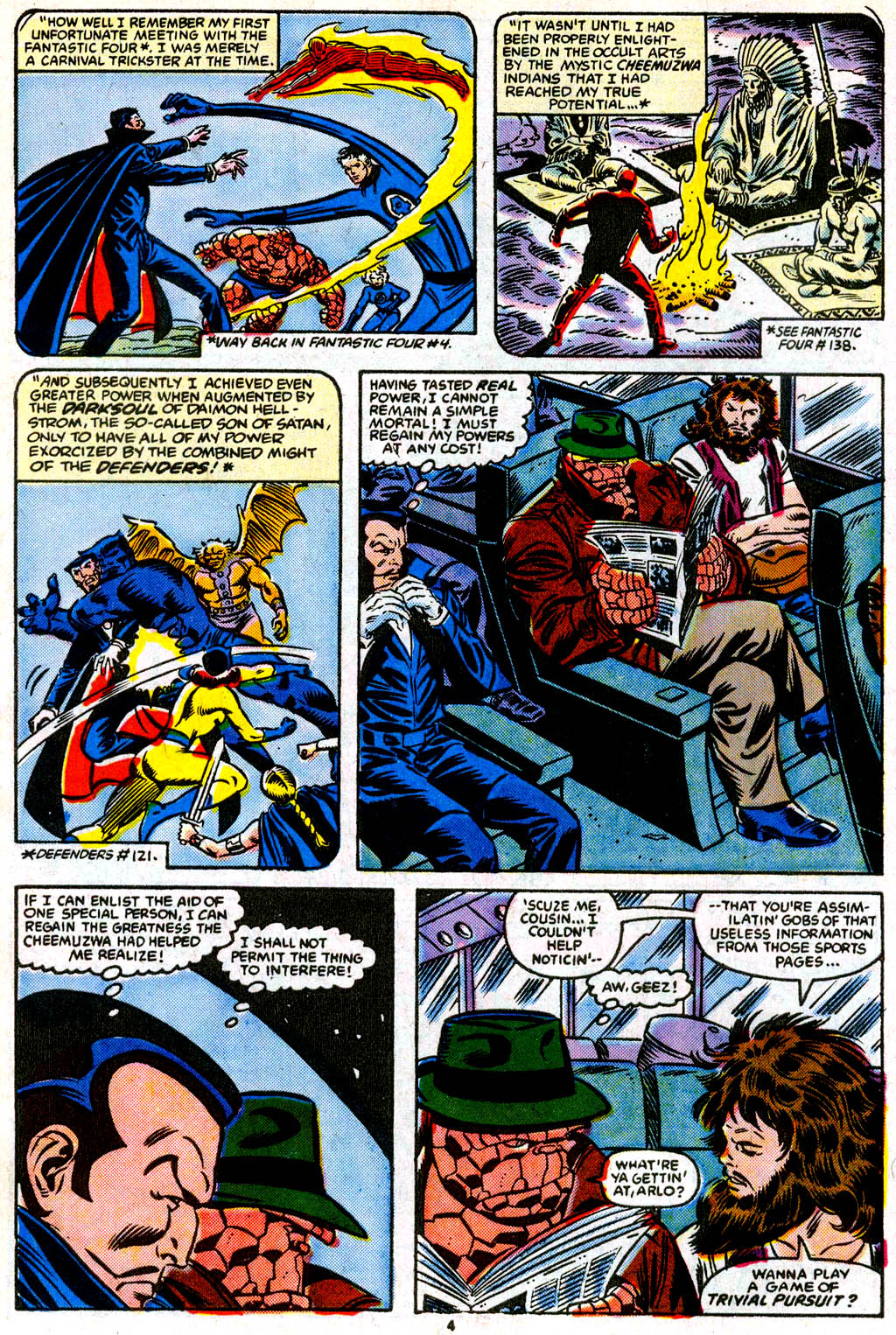 Read online The Thing comic -  Issue #24 - 5