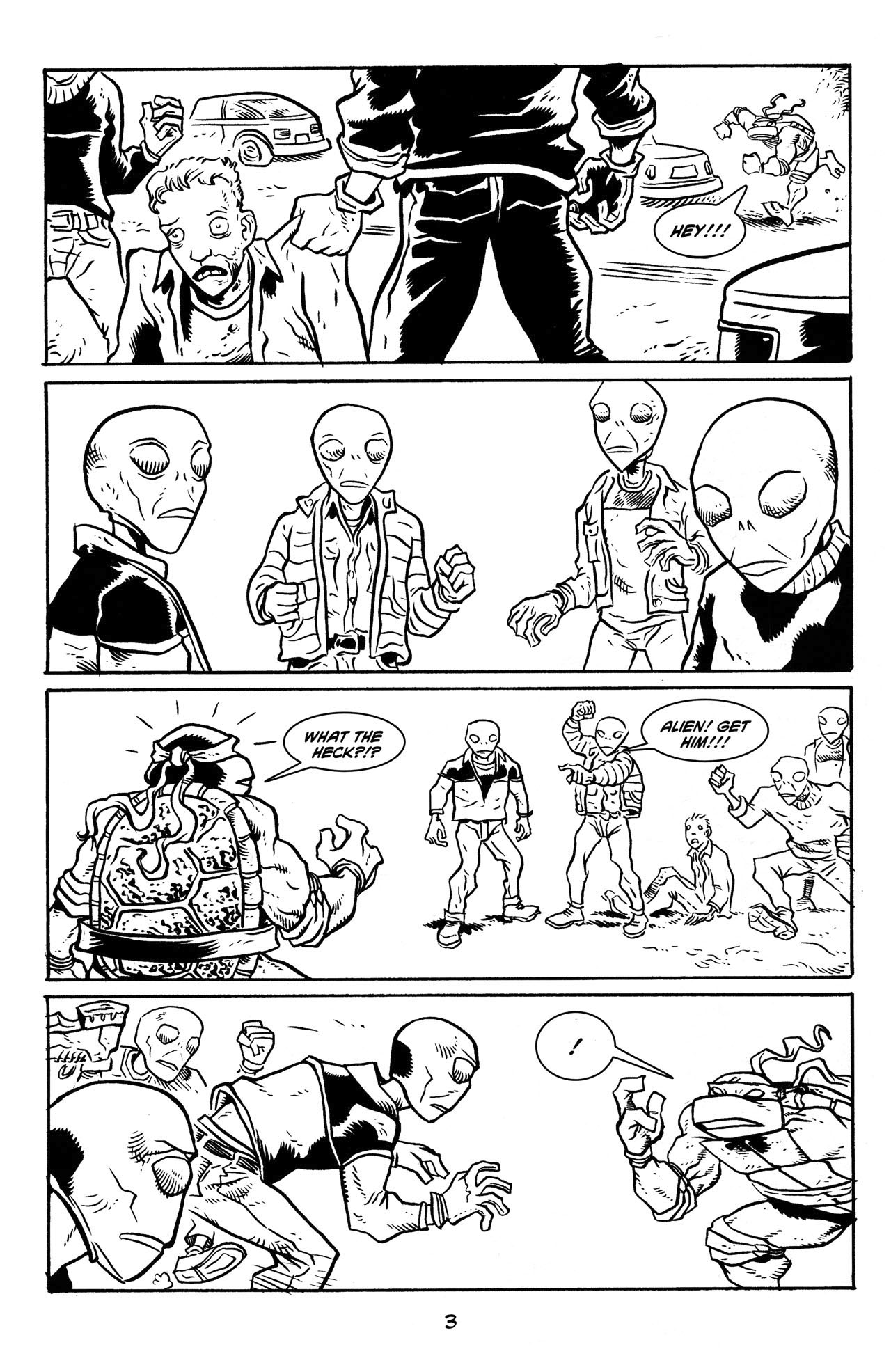 Read online Michelangelo The Third Kind comic -  Issue #2 - 5