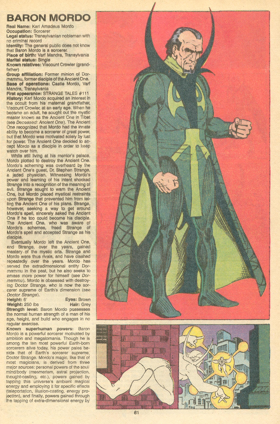 Read online The Official Handbook of the Marvel Universe Deluxe Edition comic -  Issue #1 - 63