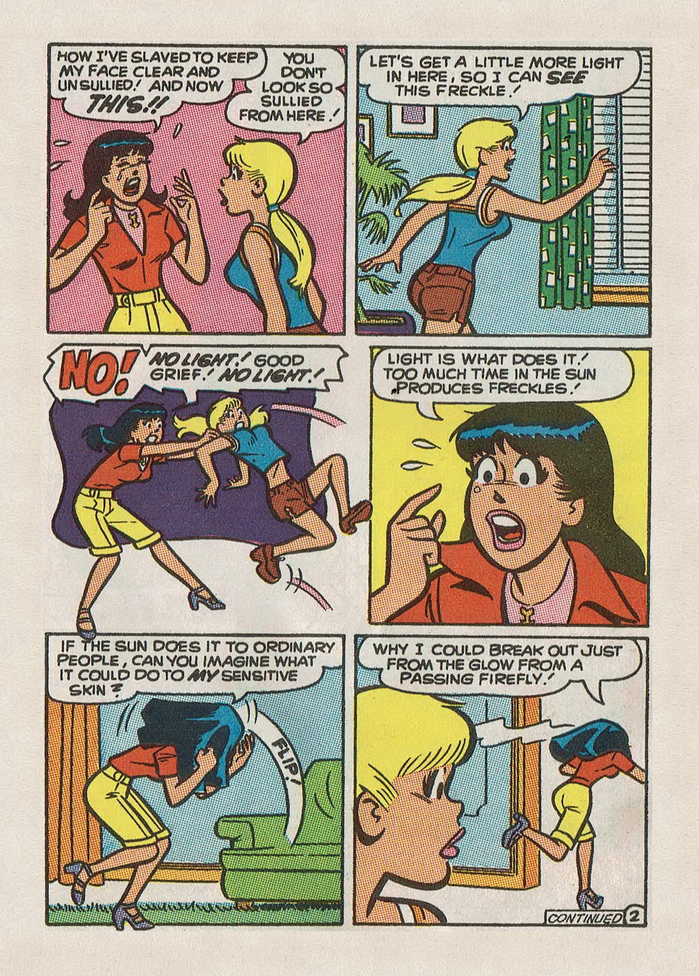 Read online Betty and Veronica Annual Digest Magazine comic -  Issue #5 - 123
