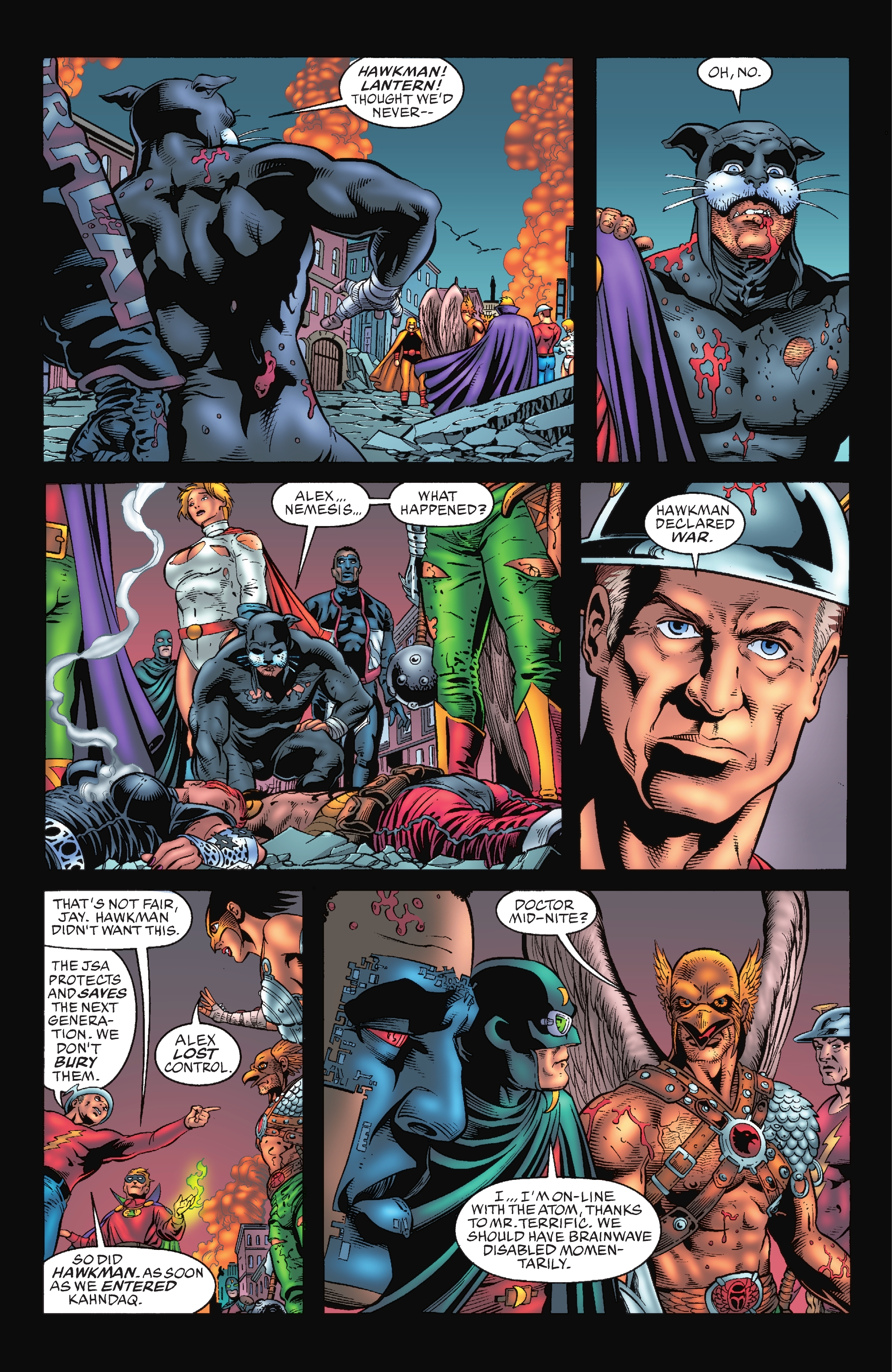 Read online Black Adam/JSA: Black Reign comic -  Issue # TPB - 108