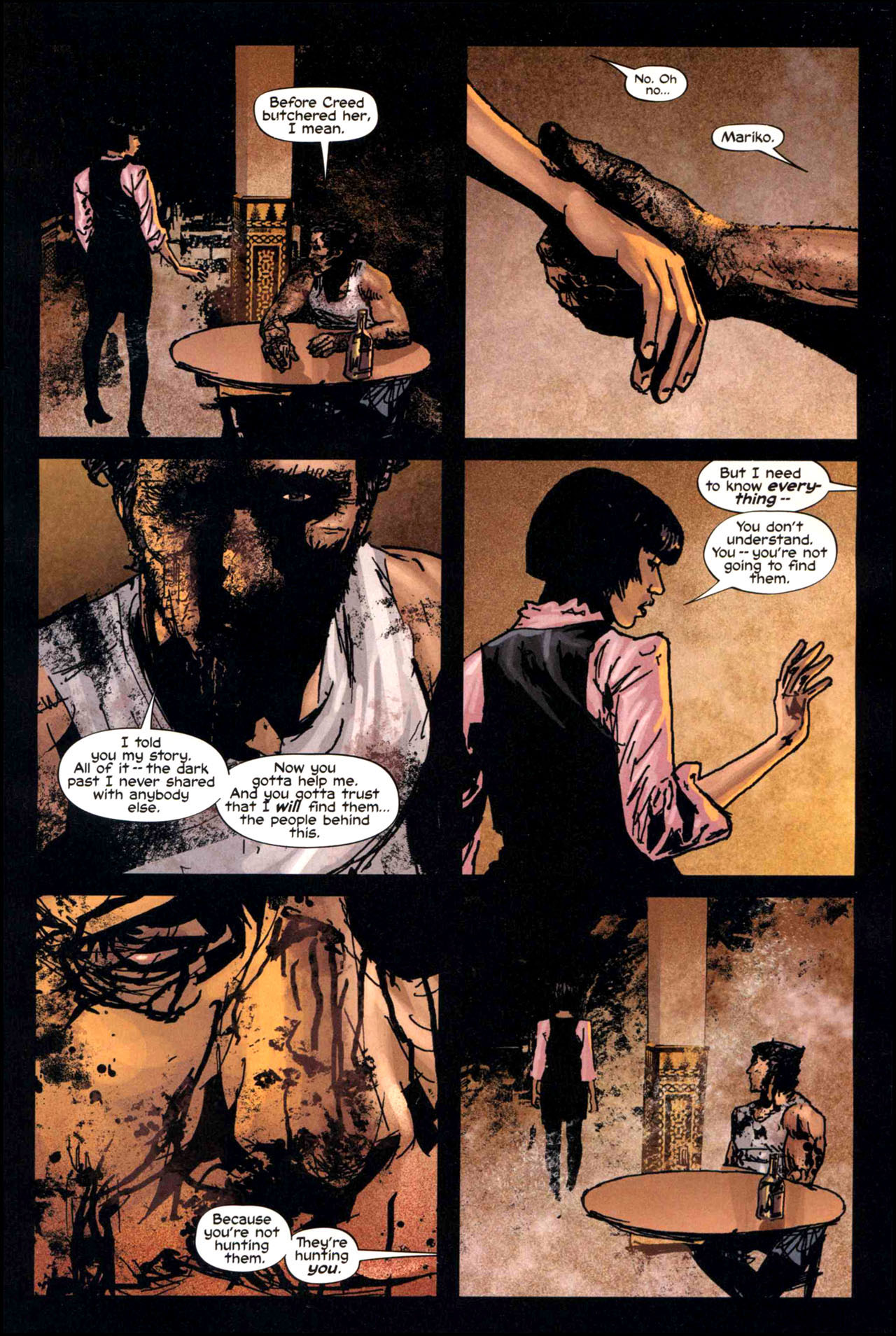 Read online Wolverine Noir comic -  Issue #3 - 23