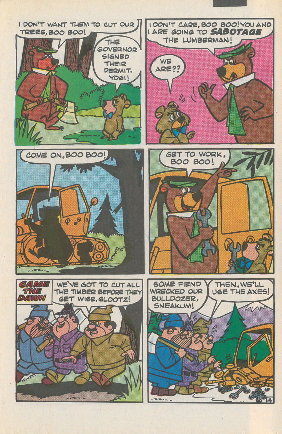 Read online Yogi Bear (1992) comic -  Issue #5 - 30