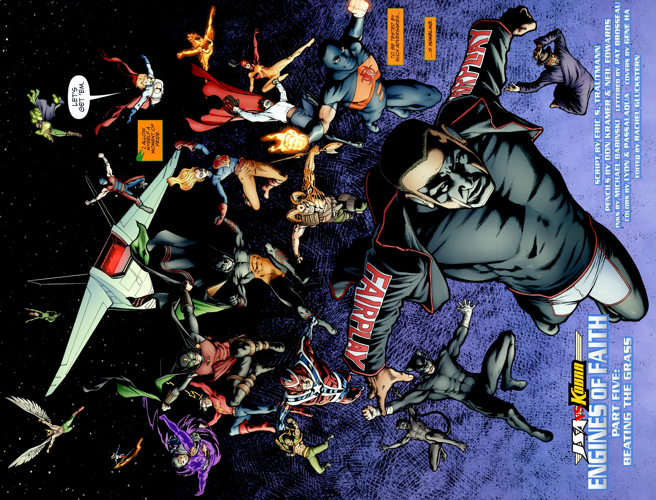 Read online JSA vs. Kobra comic -  Issue #5 - 3