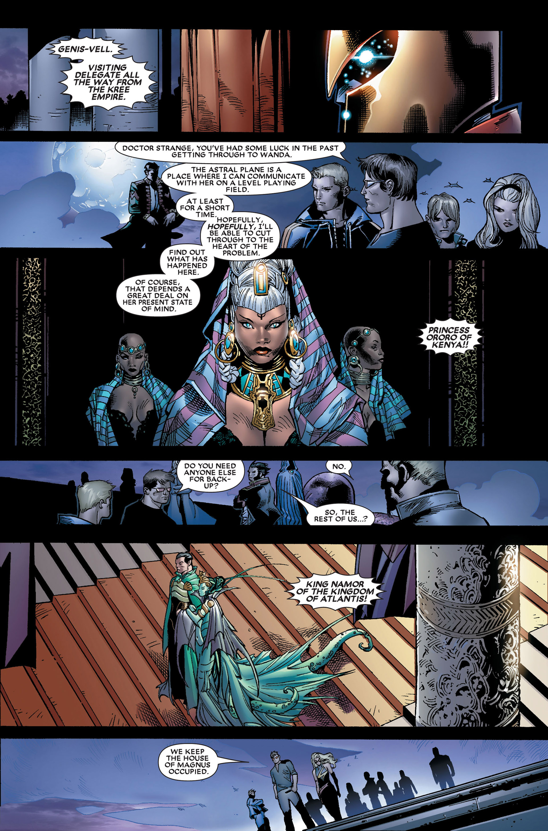 Read online House of M (2005) comic -  Issue #6 - 13