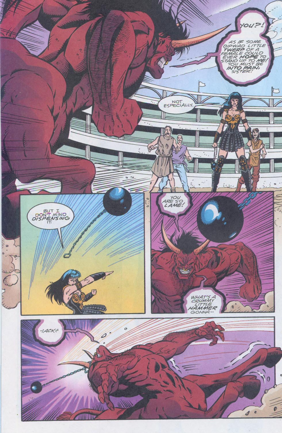 Read online Xena: Warrior Princess: And The Original Olympics comic -  Issue #3 - 8