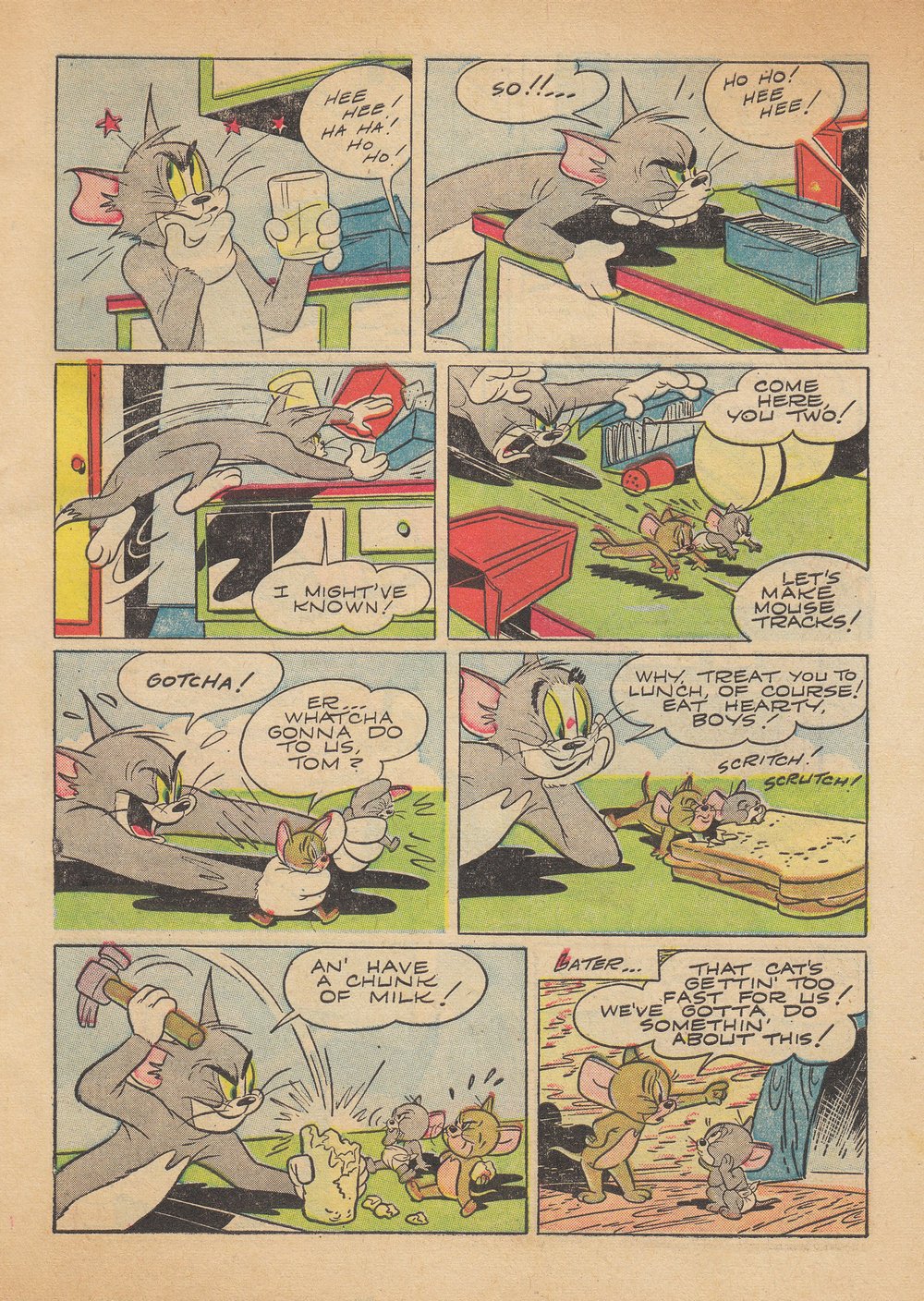 Read online Tom & Jerry Comics comic -  Issue #66 - 6
