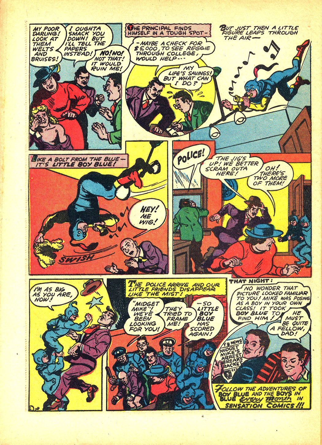 Read online Sensation (Mystery) Comics comic -  Issue #8 - 54