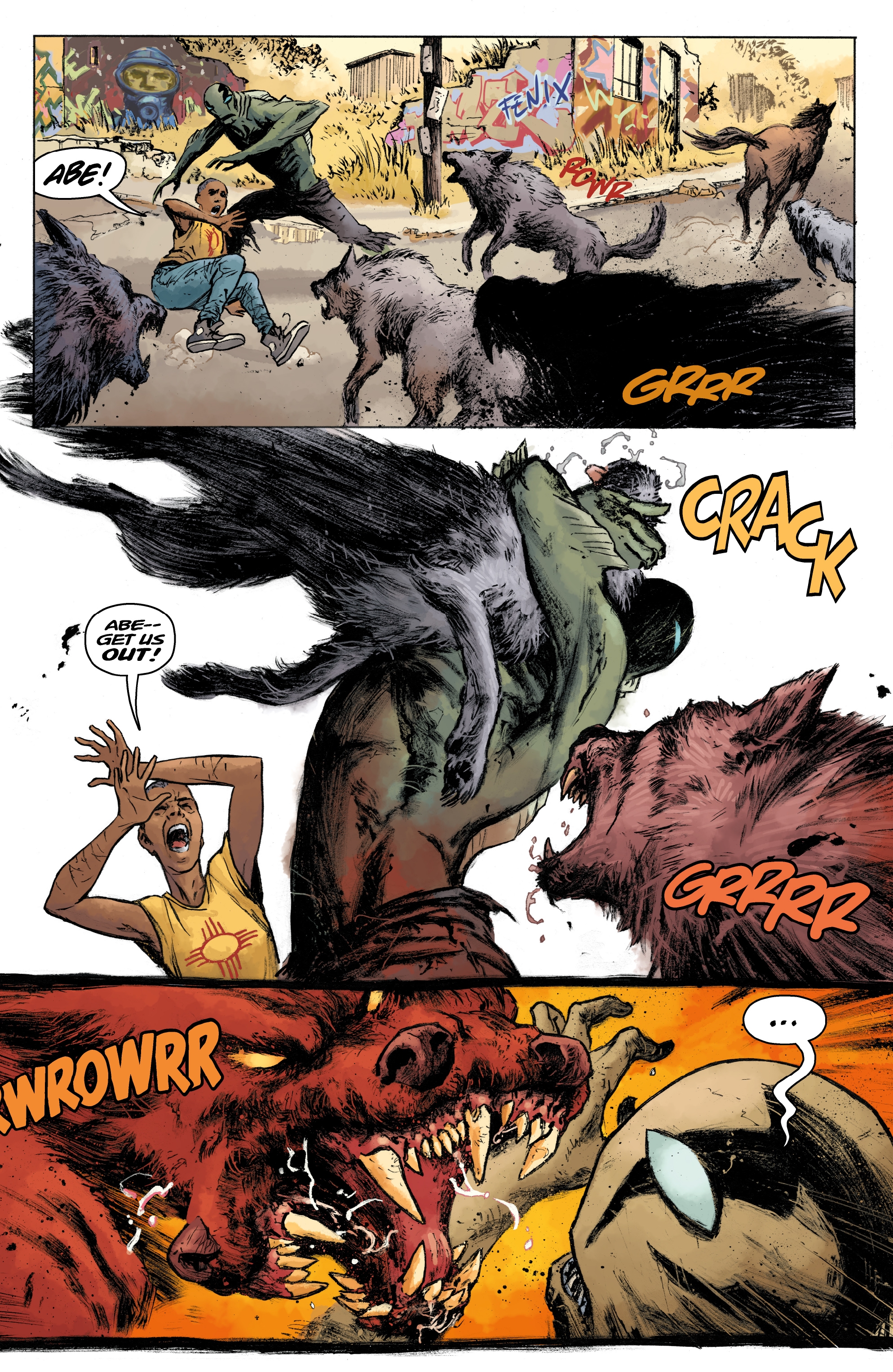 Read online Abe Sapien comic -  Issue # _TPB Dark and Terrible 1 (Part 4) - 22