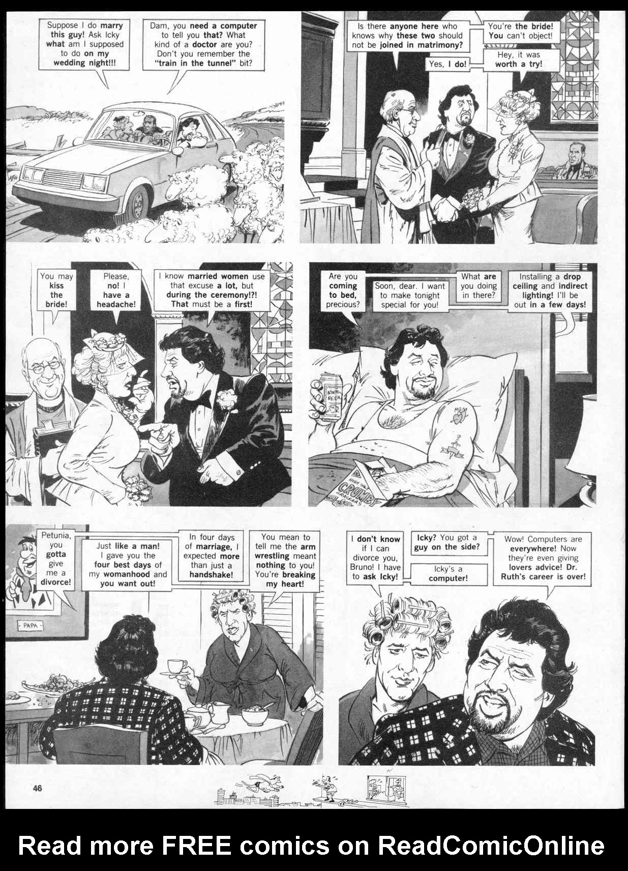 Read online MAD comic -  Issue #309 - 48