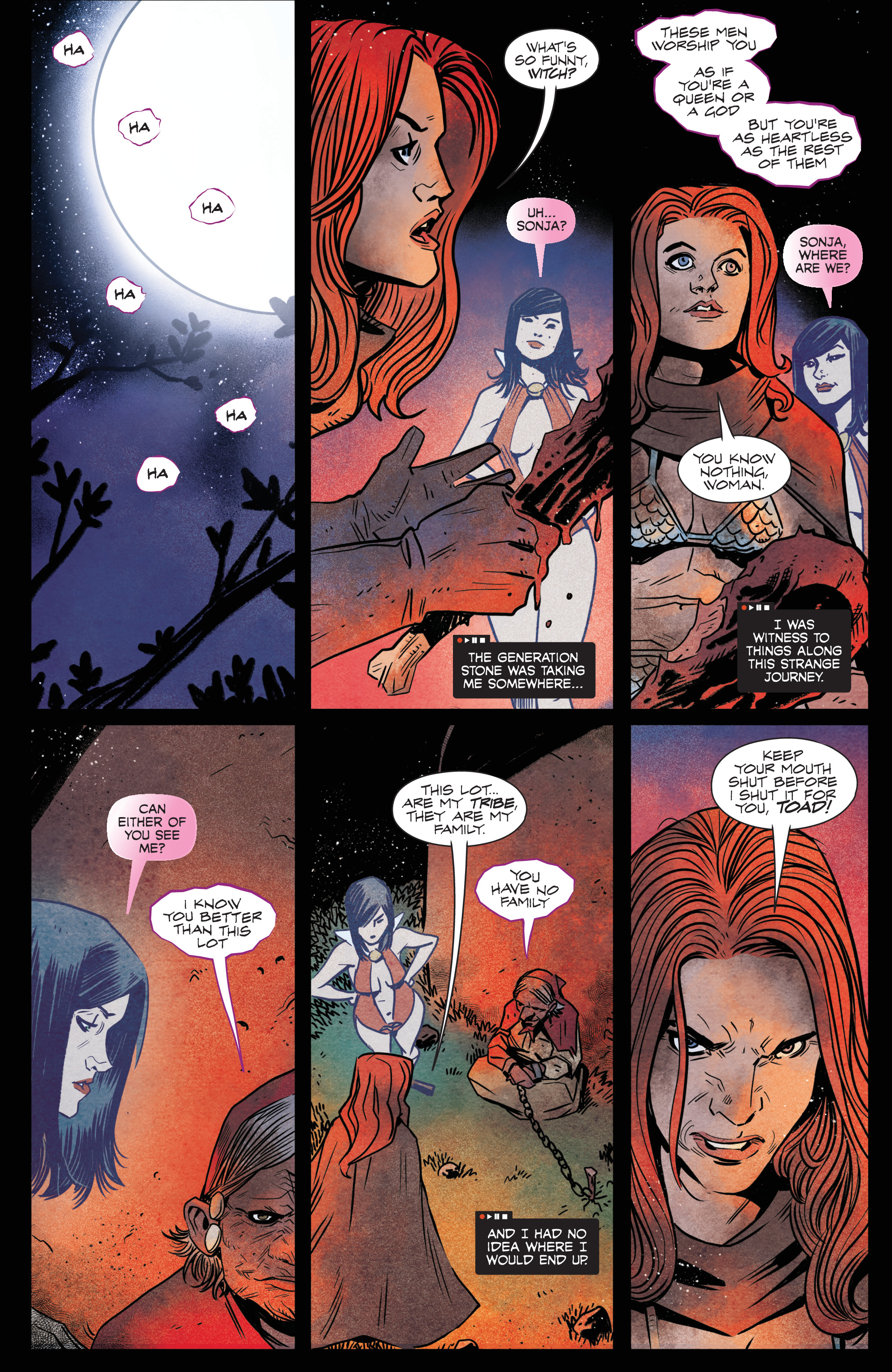 Read online Vampirella/Red Sonja comic -  Issue #6 - 8