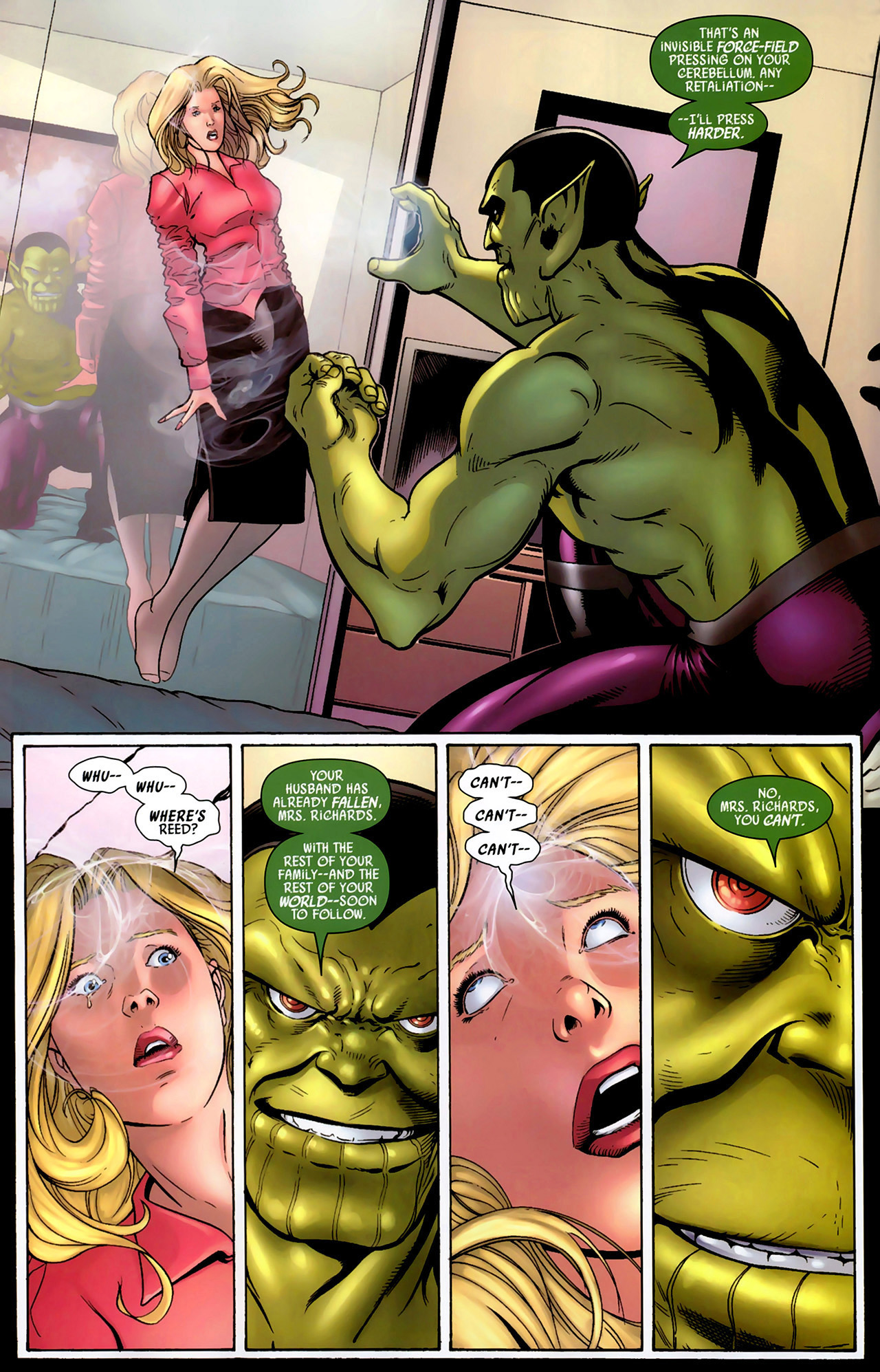 Read online Secret Invasion: Fantastic Four comic -  Issue #1 - 5