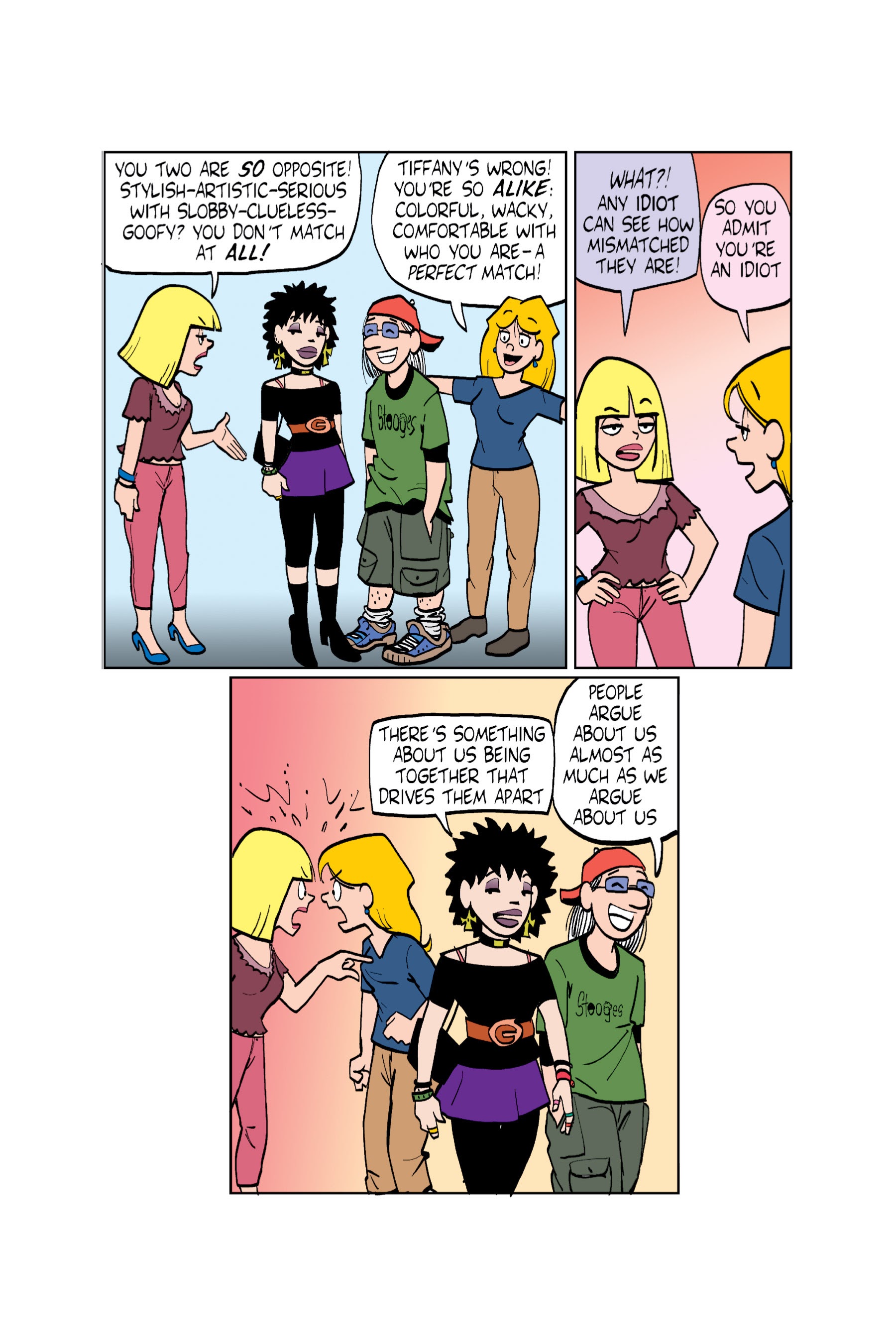 Read online Luann: Stress   Hormones = High School comic -  Issue # TPB - 18