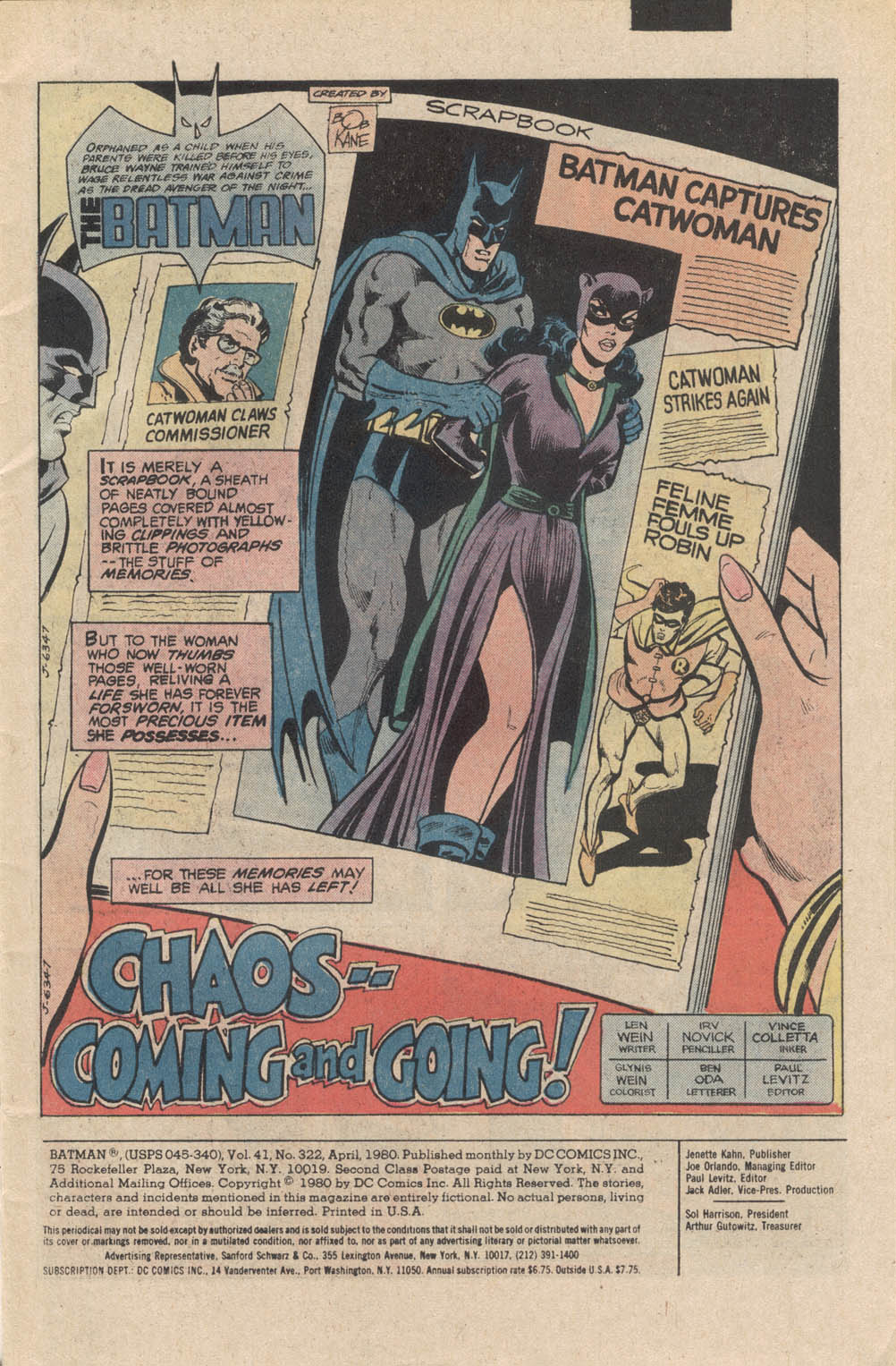 Read online Batman (1940) comic -  Issue #322 - 3