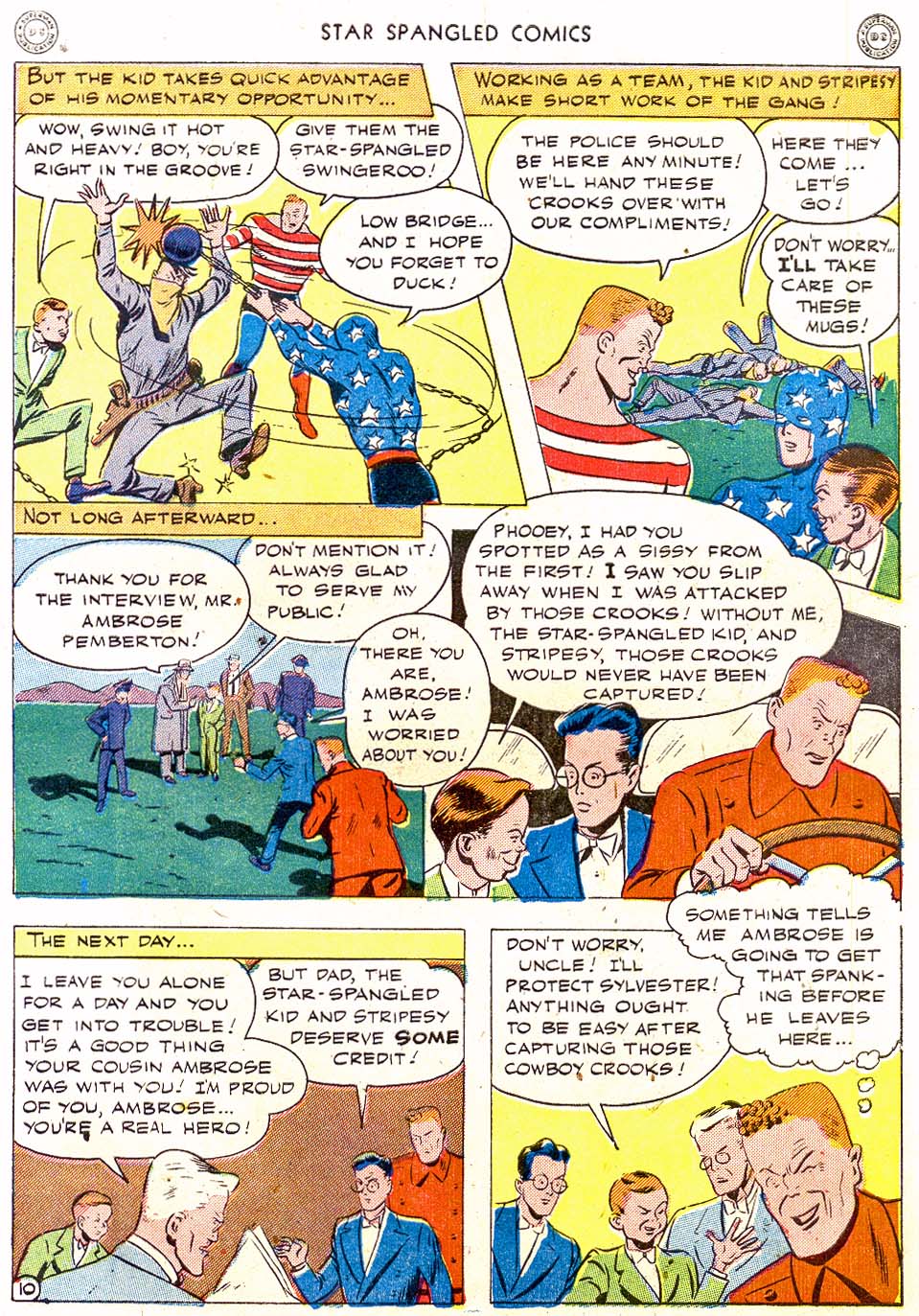 Read online Star Spangled Comics comic -  Issue #37 - 39